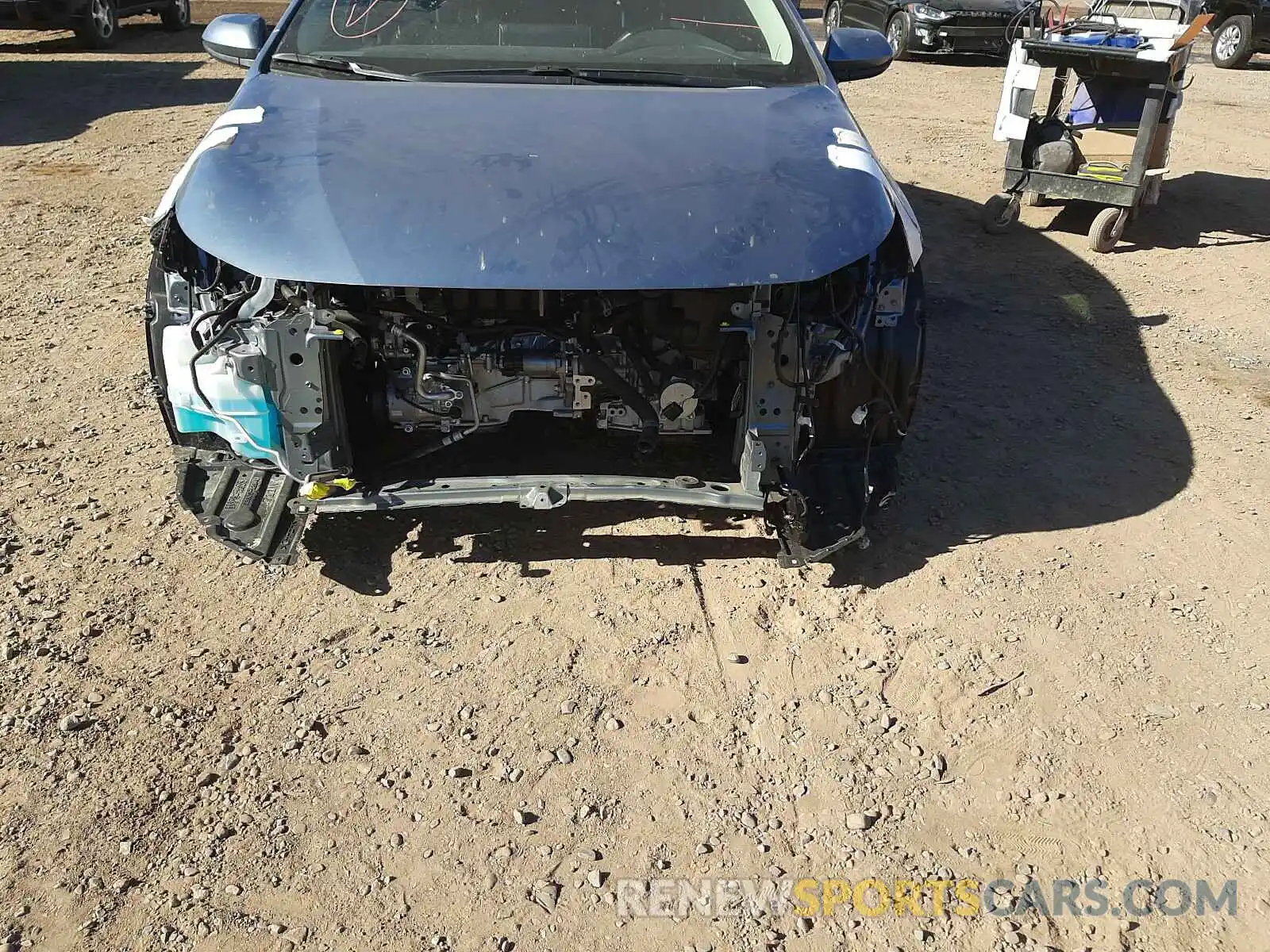 9 Photograph of a damaged car JTDEPRAE1LJ109095 TOYOTA COROLLA 2020