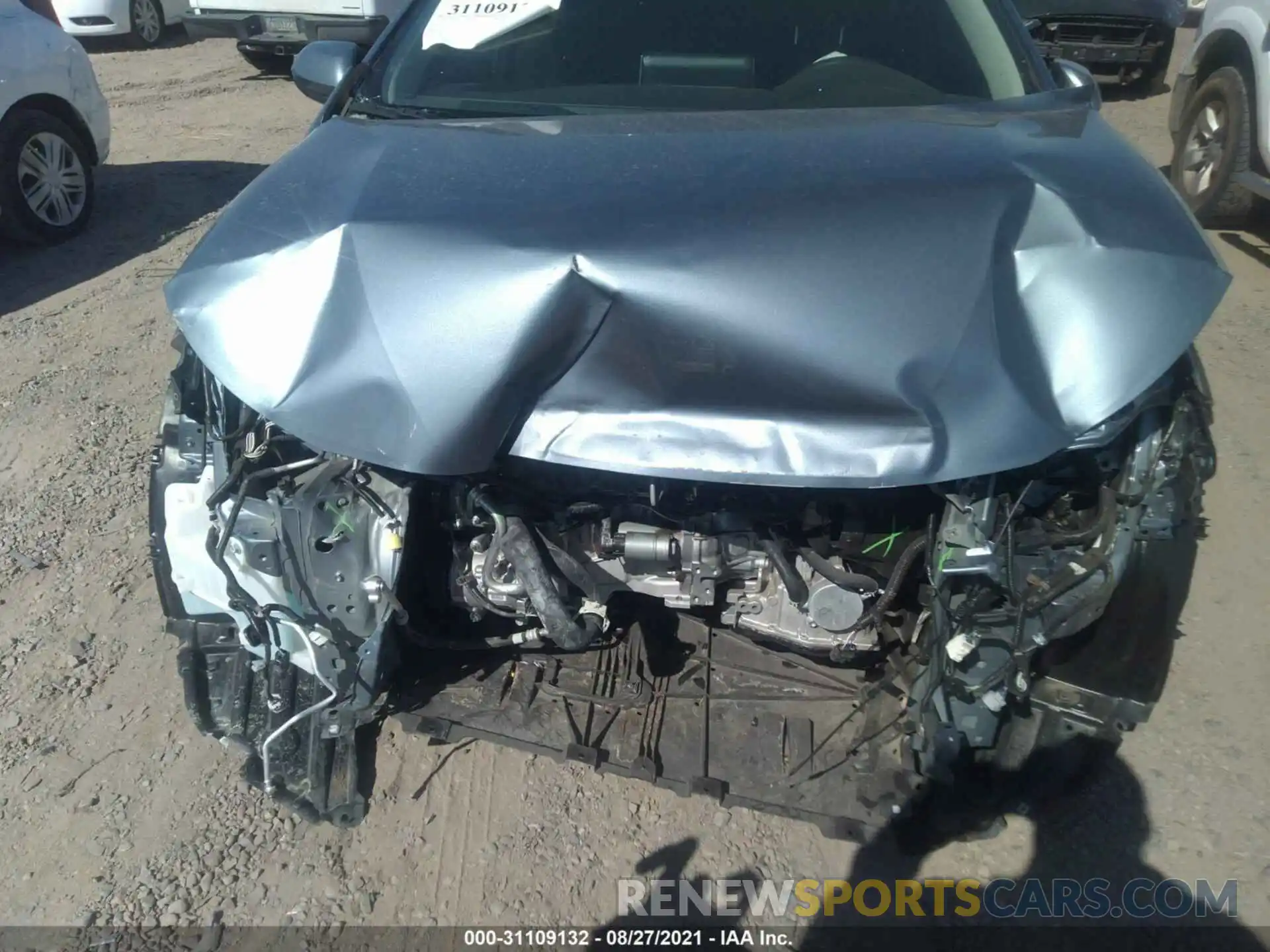 6 Photograph of a damaged car JTDEPRAE1LJ110800 TOYOTA COROLLA 2020