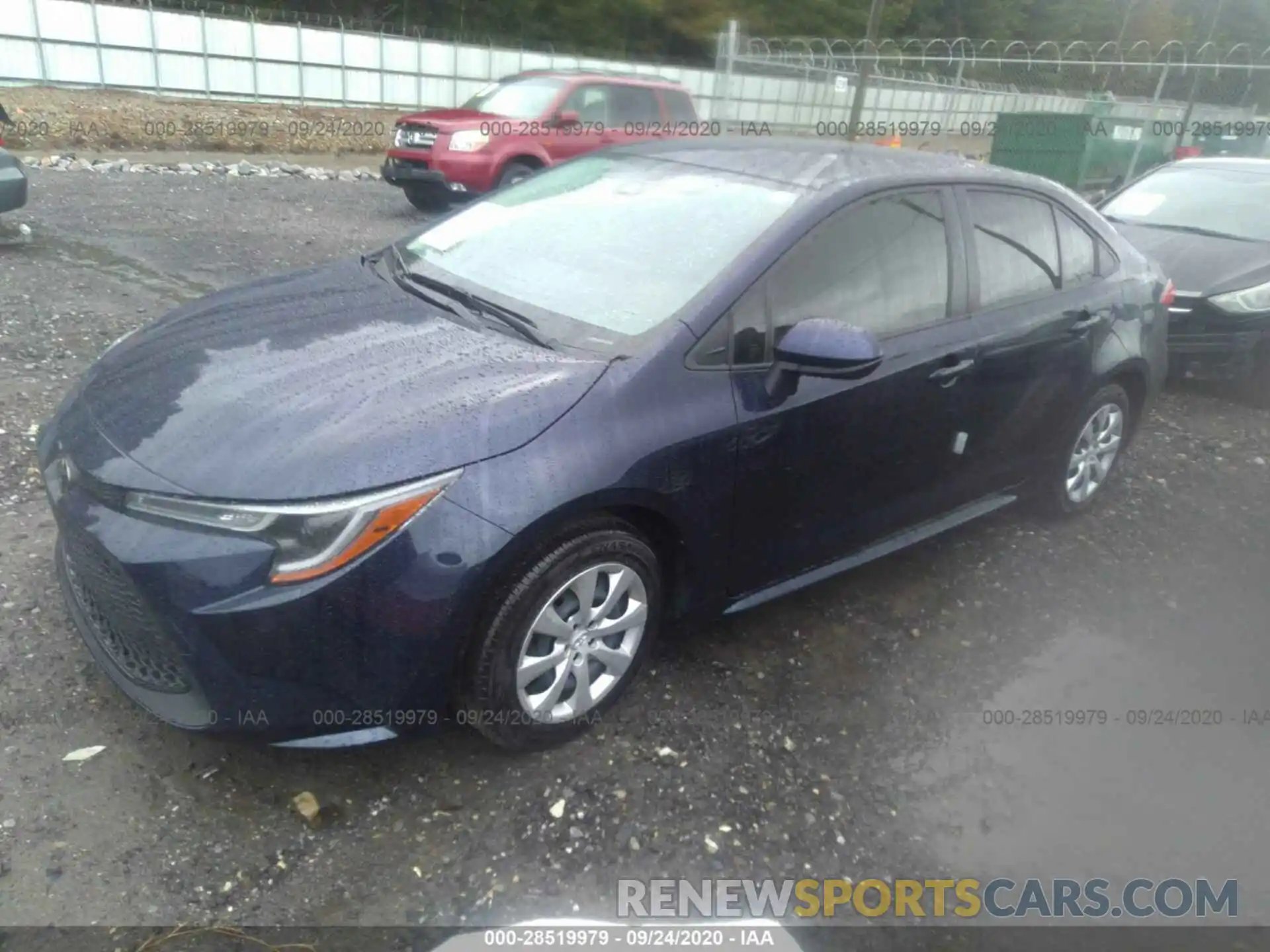 2 Photograph of a damaged car JTDEPRAE1LJ111509 TOYOTA COROLLA 2020