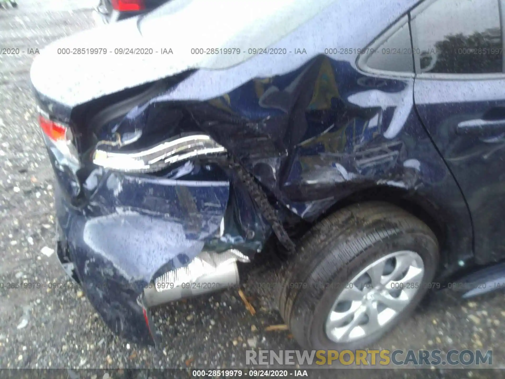 6 Photograph of a damaged car JTDEPRAE1LJ111509 TOYOTA COROLLA 2020