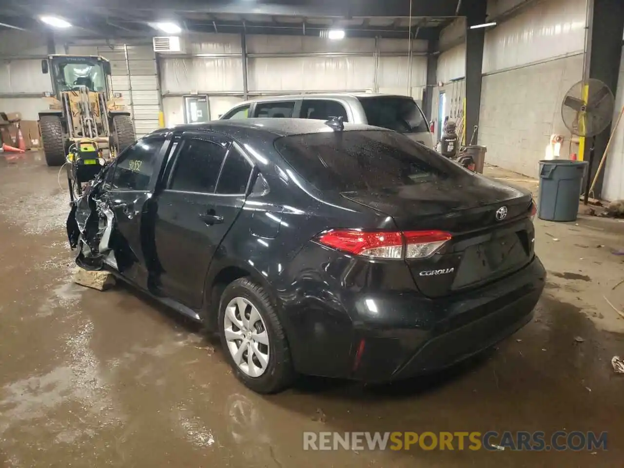 3 Photograph of a damaged car JTDEPRAE1LJ113745 TOYOTA COROLLA 2020