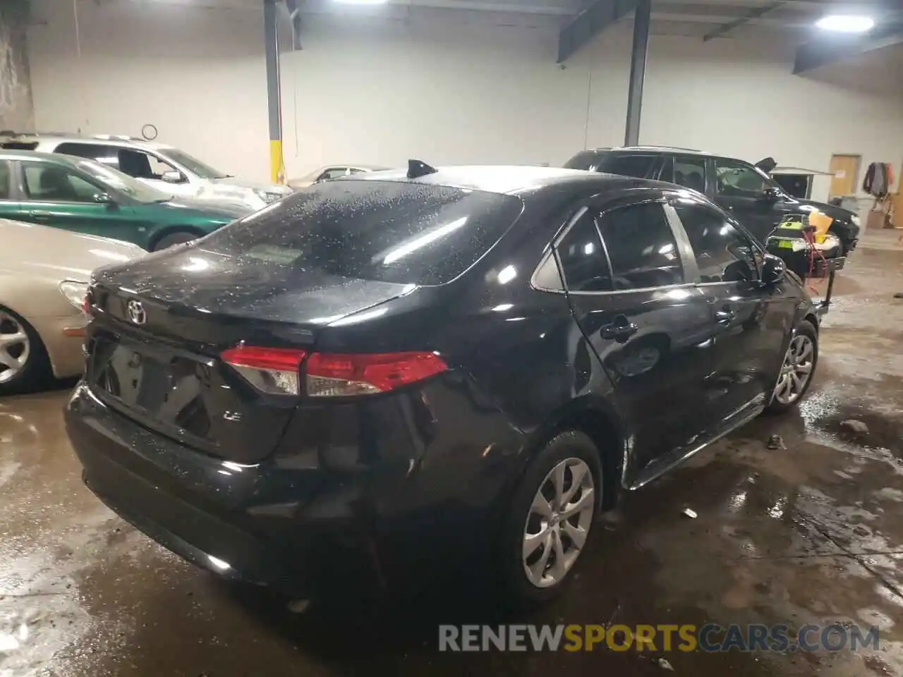 4 Photograph of a damaged car JTDEPRAE1LJ113745 TOYOTA COROLLA 2020