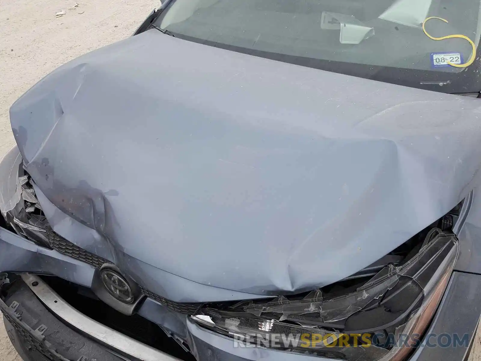 7 Photograph of a damaged car JTDEPRAE1LJ115558 TOYOTA COROLLA 2020