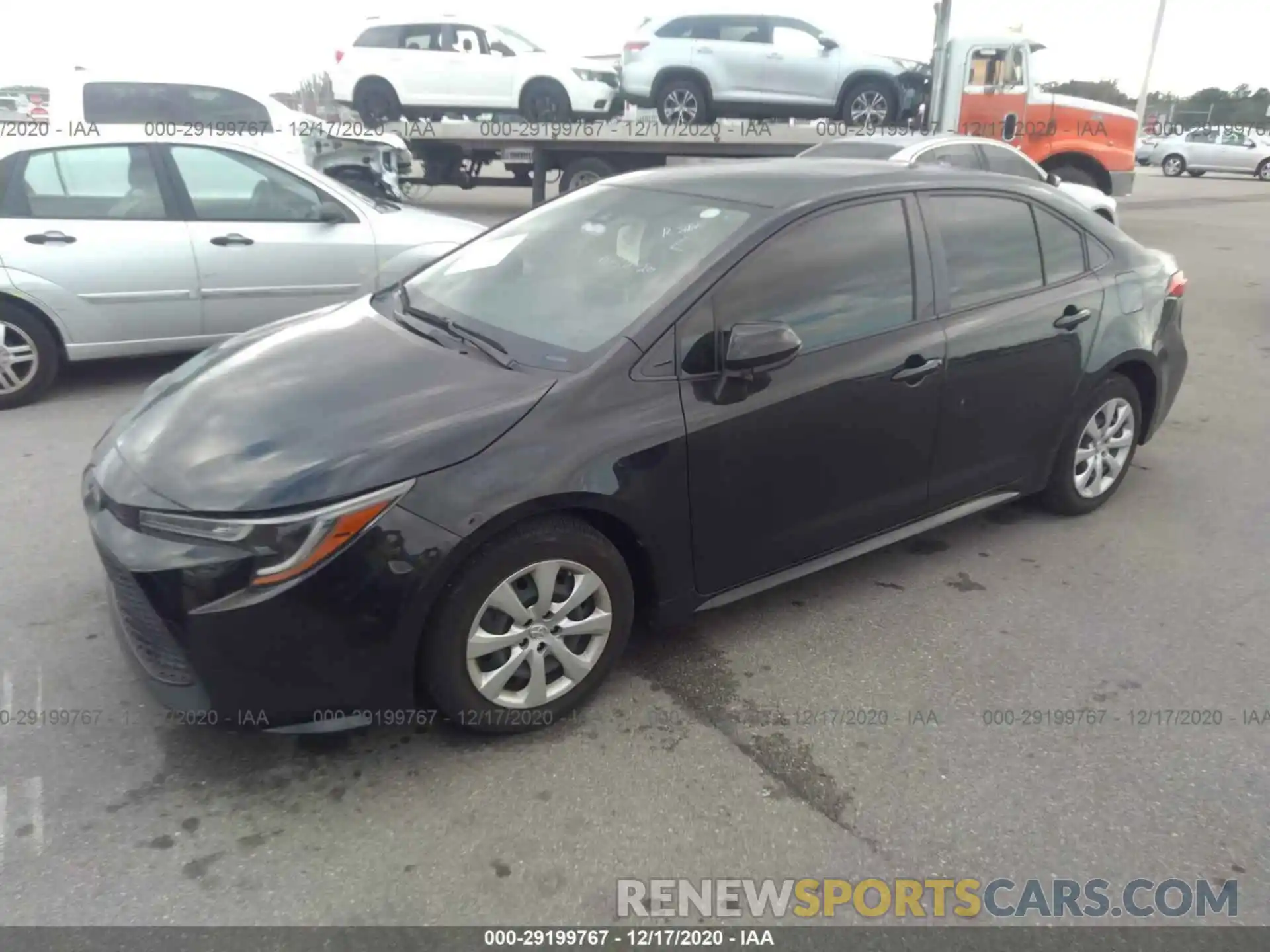 2 Photograph of a damaged car JTDEPRAE2LJ001195 TOYOTA COROLLA 2020