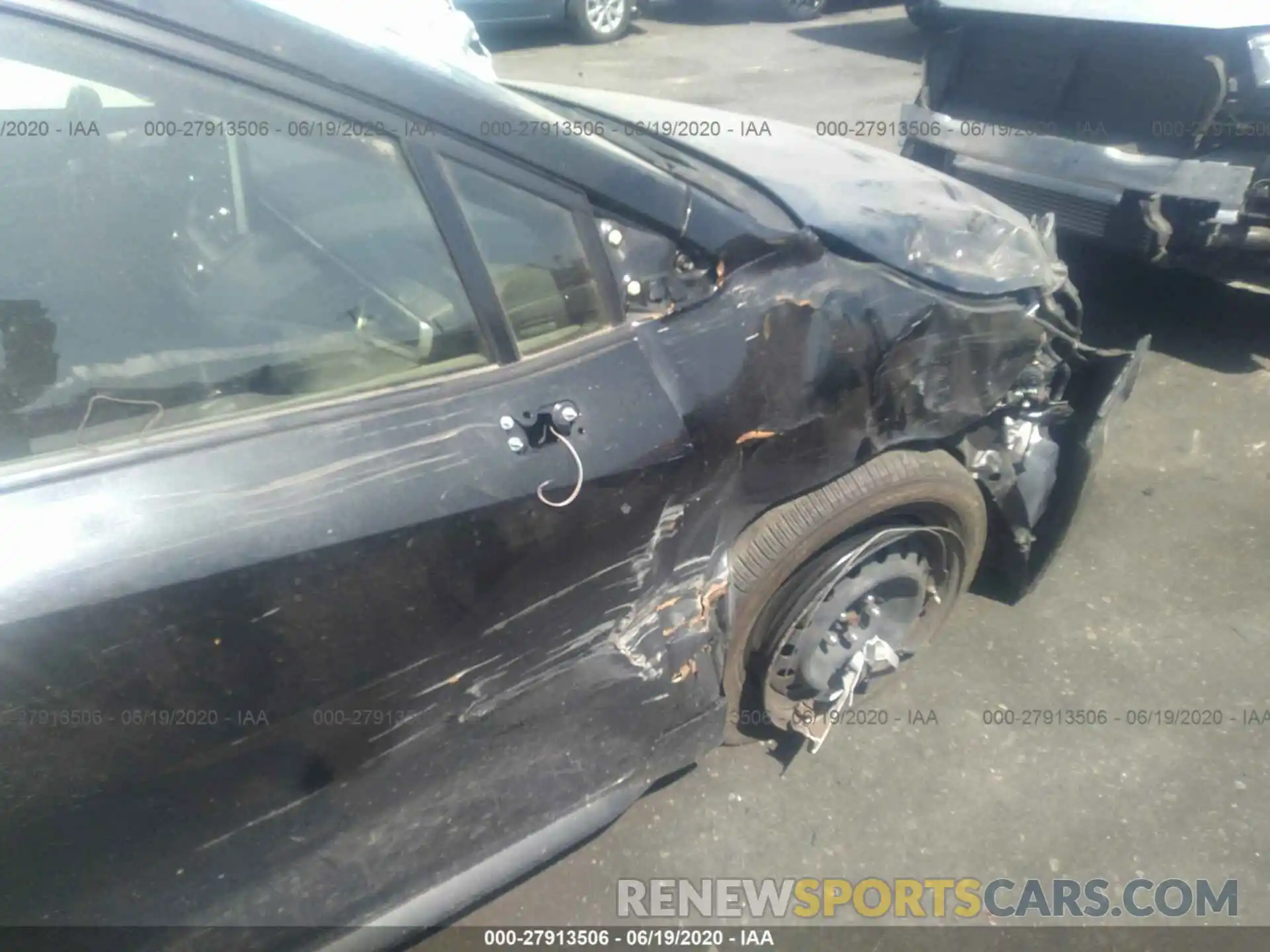 6 Photograph of a damaged car JTDEPRAE2LJ002069 TOYOTA COROLLA 2020