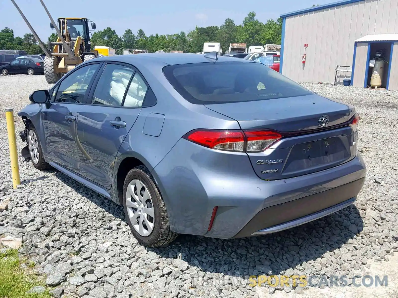 3 Photograph of a damaged car JTDEPRAE2LJ002265 TOYOTA COROLLA 2020