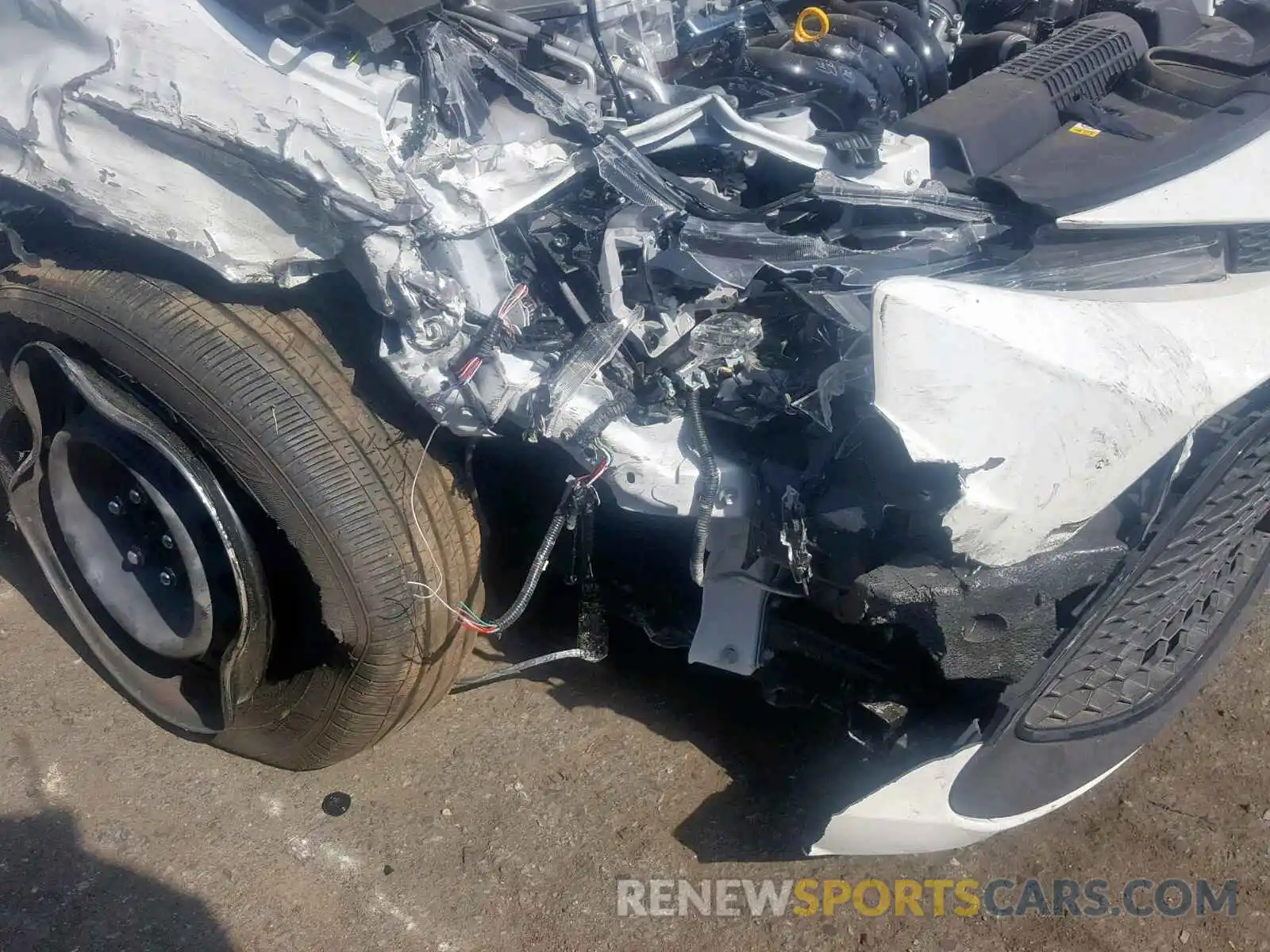 9 Photograph of a damaged car JTDEPRAE2LJ002315 TOYOTA COROLLA 2020