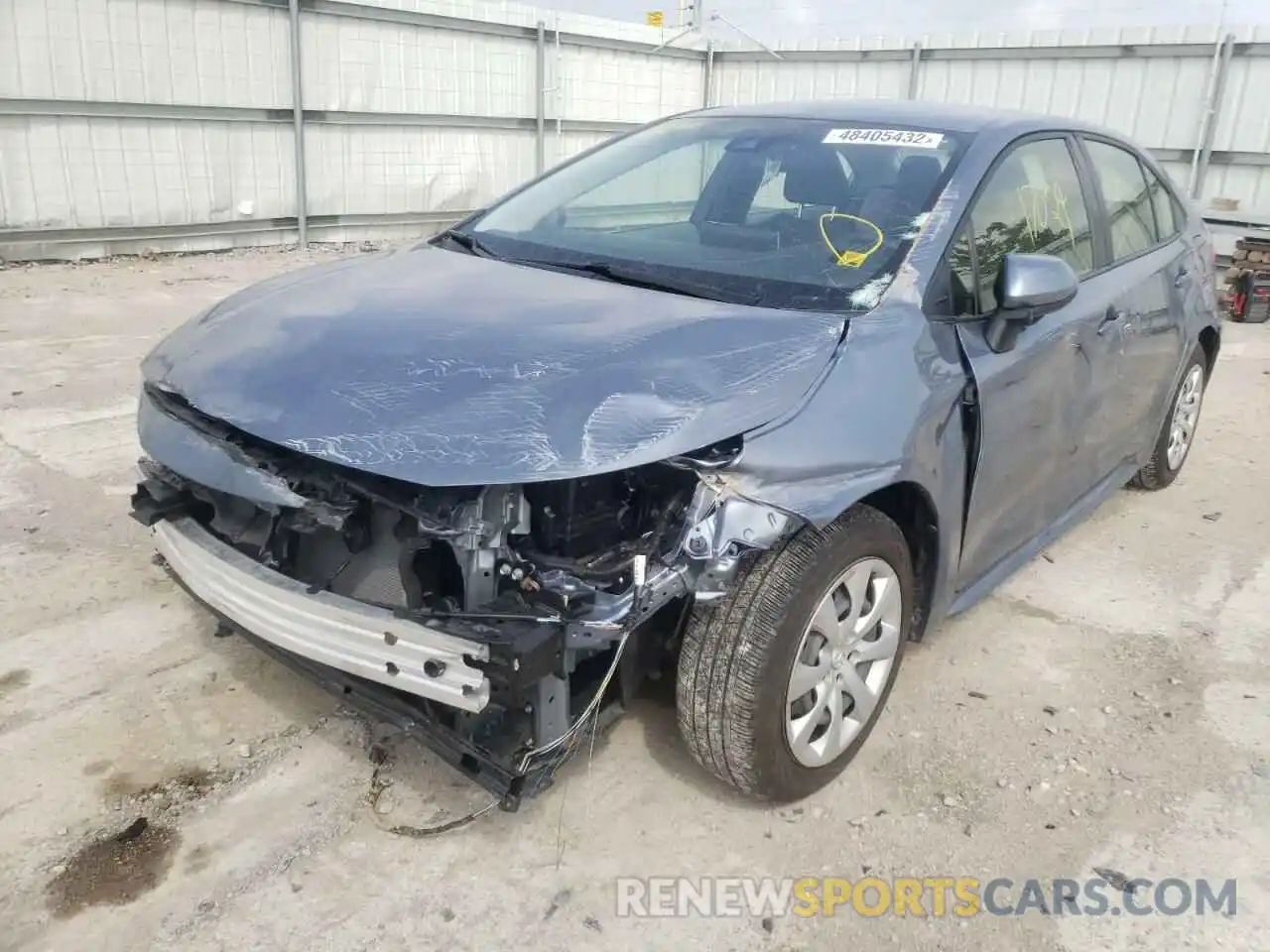 2 Photograph of a damaged car JTDEPRAE2LJ003190 TOYOTA COROLLA 2020