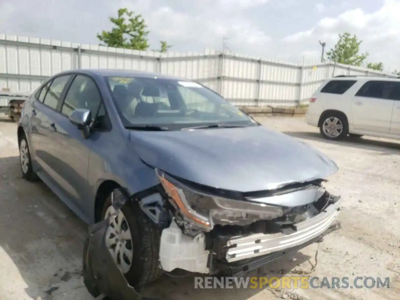 9 Photograph of a damaged car JTDEPRAE2LJ003190 TOYOTA COROLLA 2020