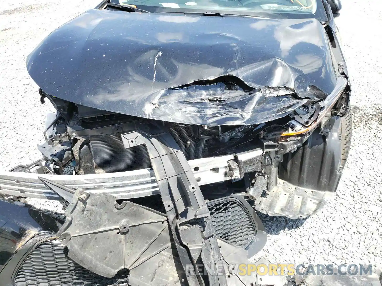 9 Photograph of a damaged car JTDEPRAE2LJ003366 TOYOTA COROLLA 2020