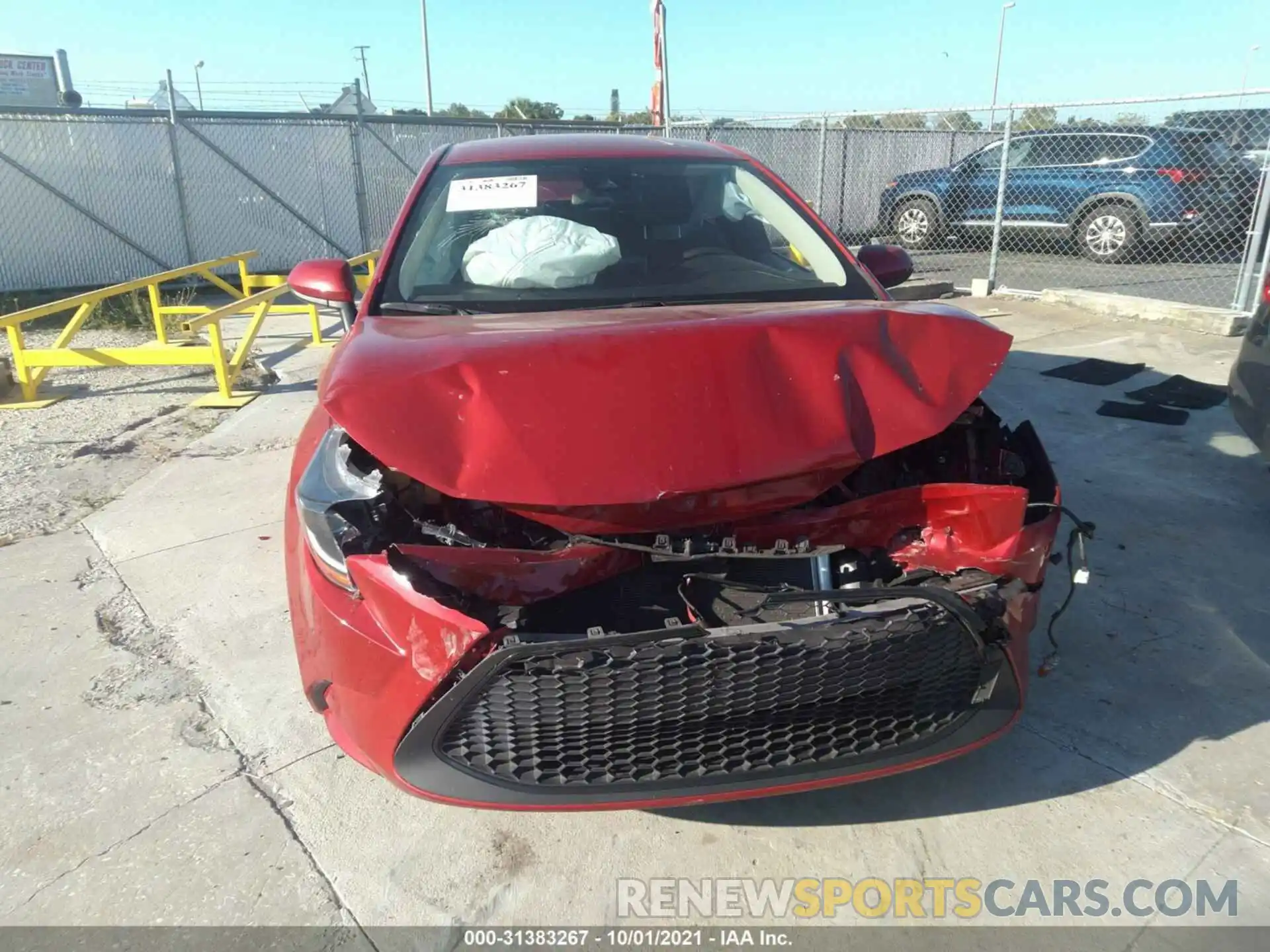 6 Photograph of a damaged car JTDEPRAE2LJ005294 TOYOTA COROLLA 2020