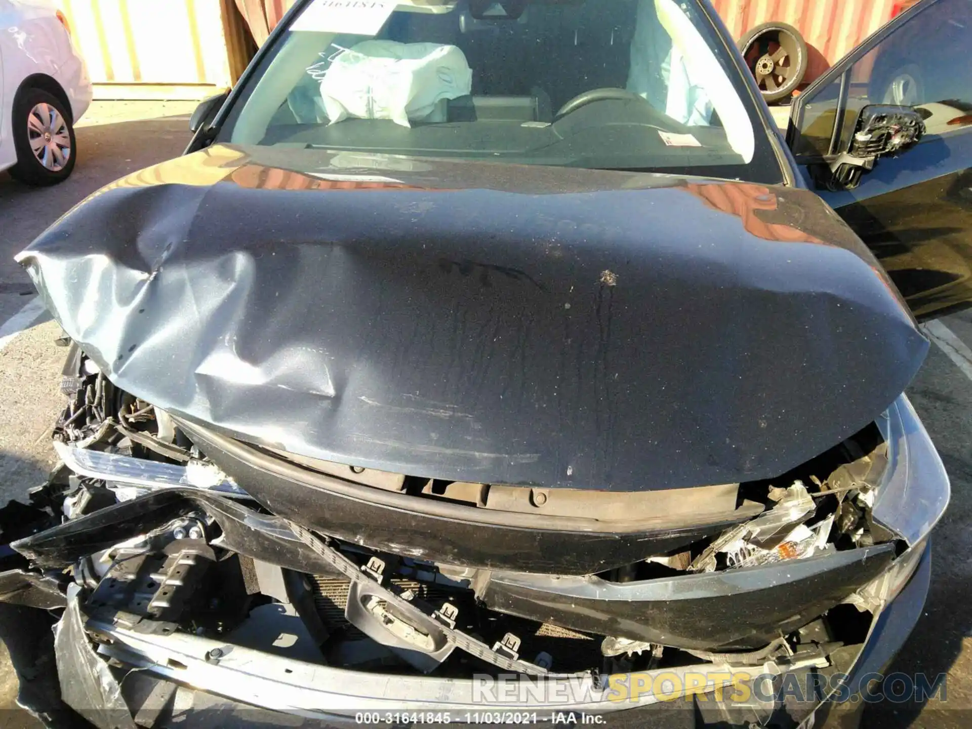 10 Photograph of a damaged car JTDEPRAE2LJ005490 TOYOTA COROLLA 2020