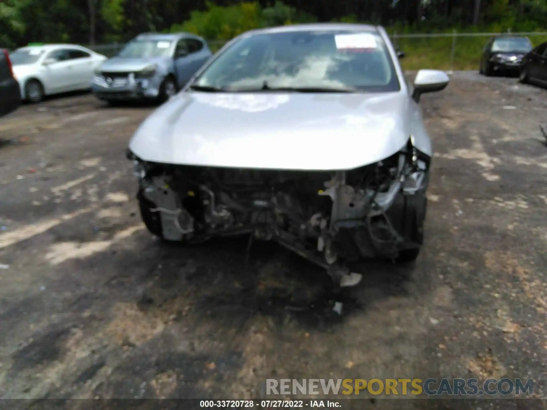 6 Photograph of a damaged car JTDEPRAE2LJ005716 TOYOTA COROLLA 2020