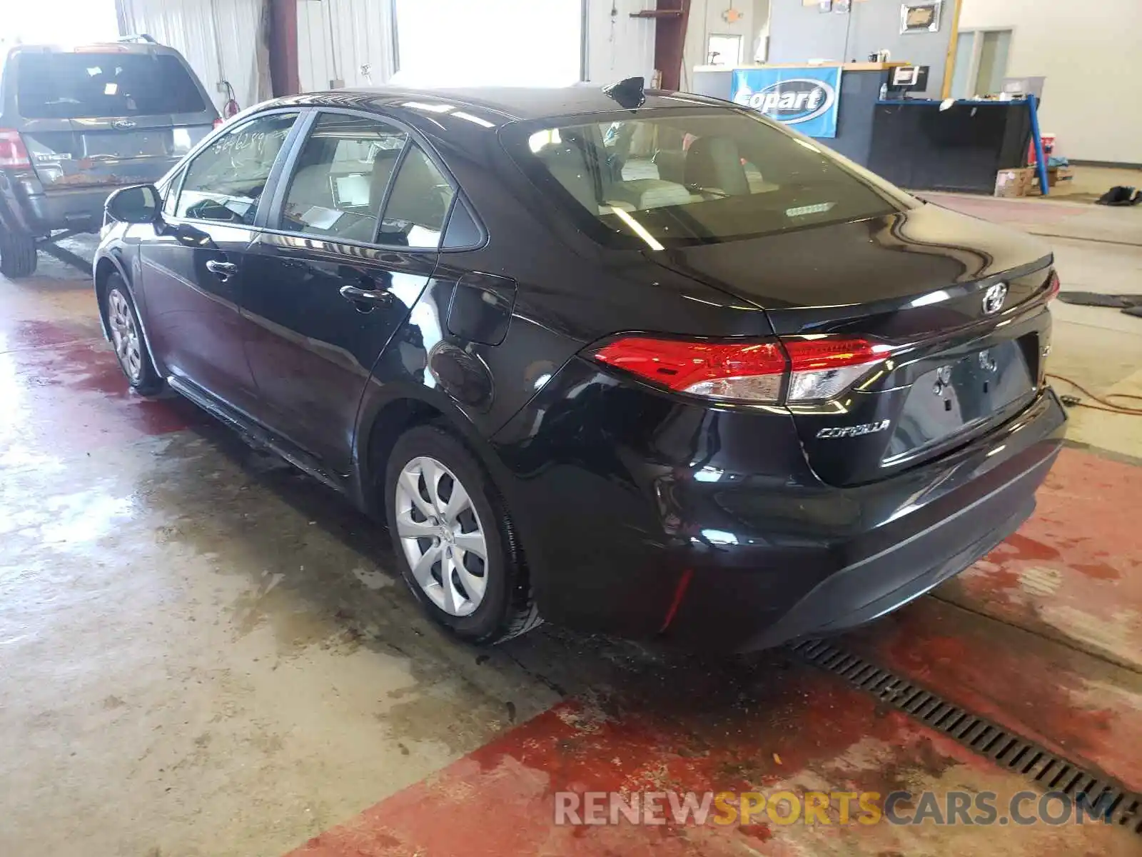 3 Photograph of a damaged car JTDEPRAE2LJ007126 TOYOTA COROLLA 2020