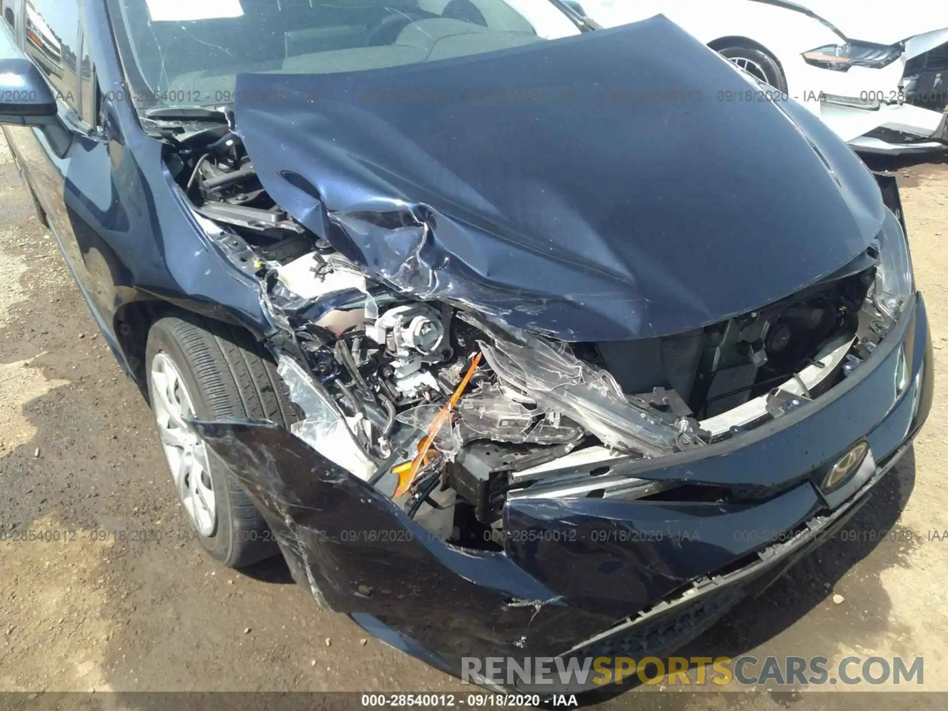 6 Photograph of a damaged car JTDEPRAE2LJ007157 TOYOTA COROLLA 2020