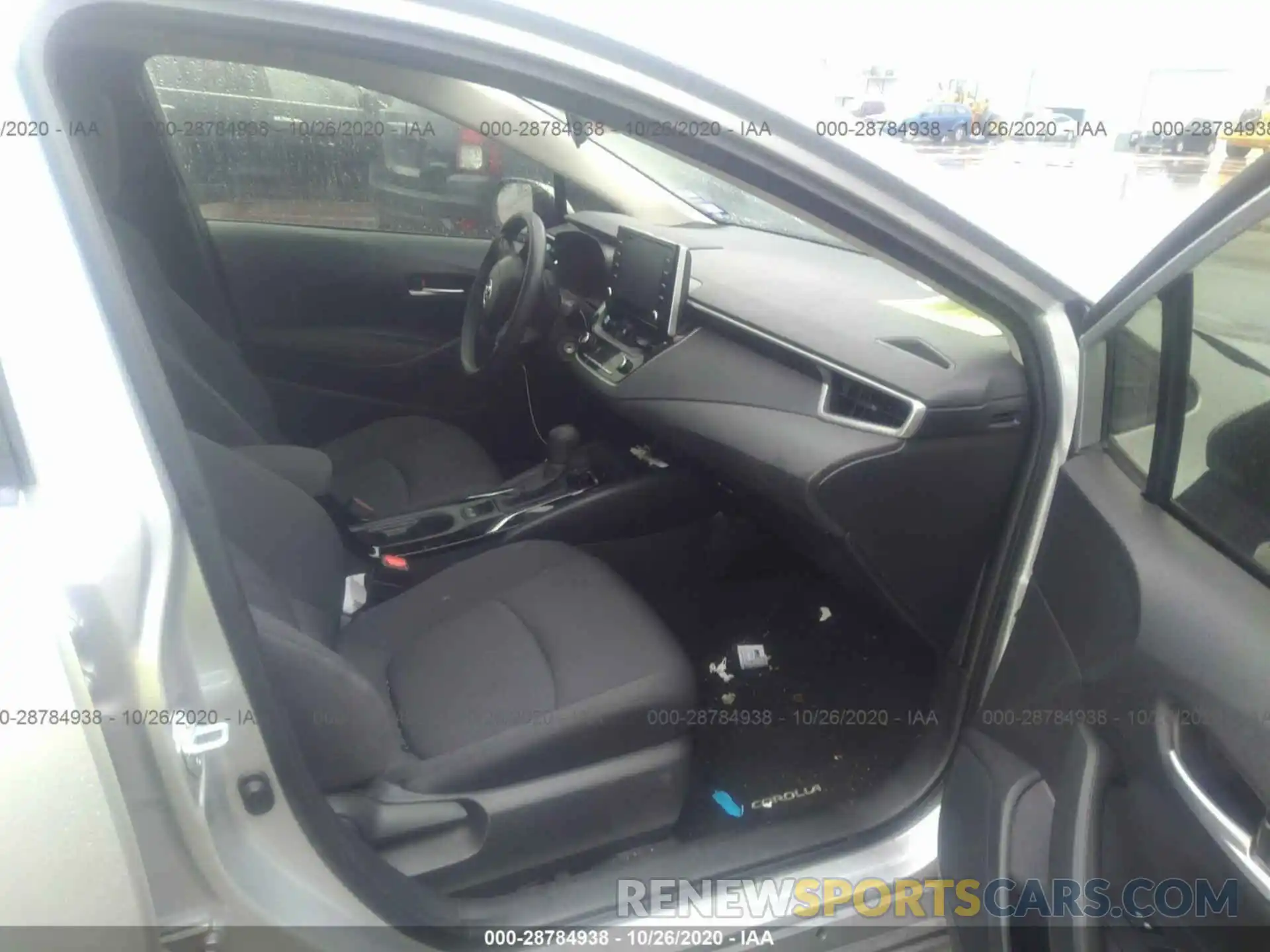 5 Photograph of a damaged car JTDEPRAE2LJ007160 TOYOTA COROLLA 2020