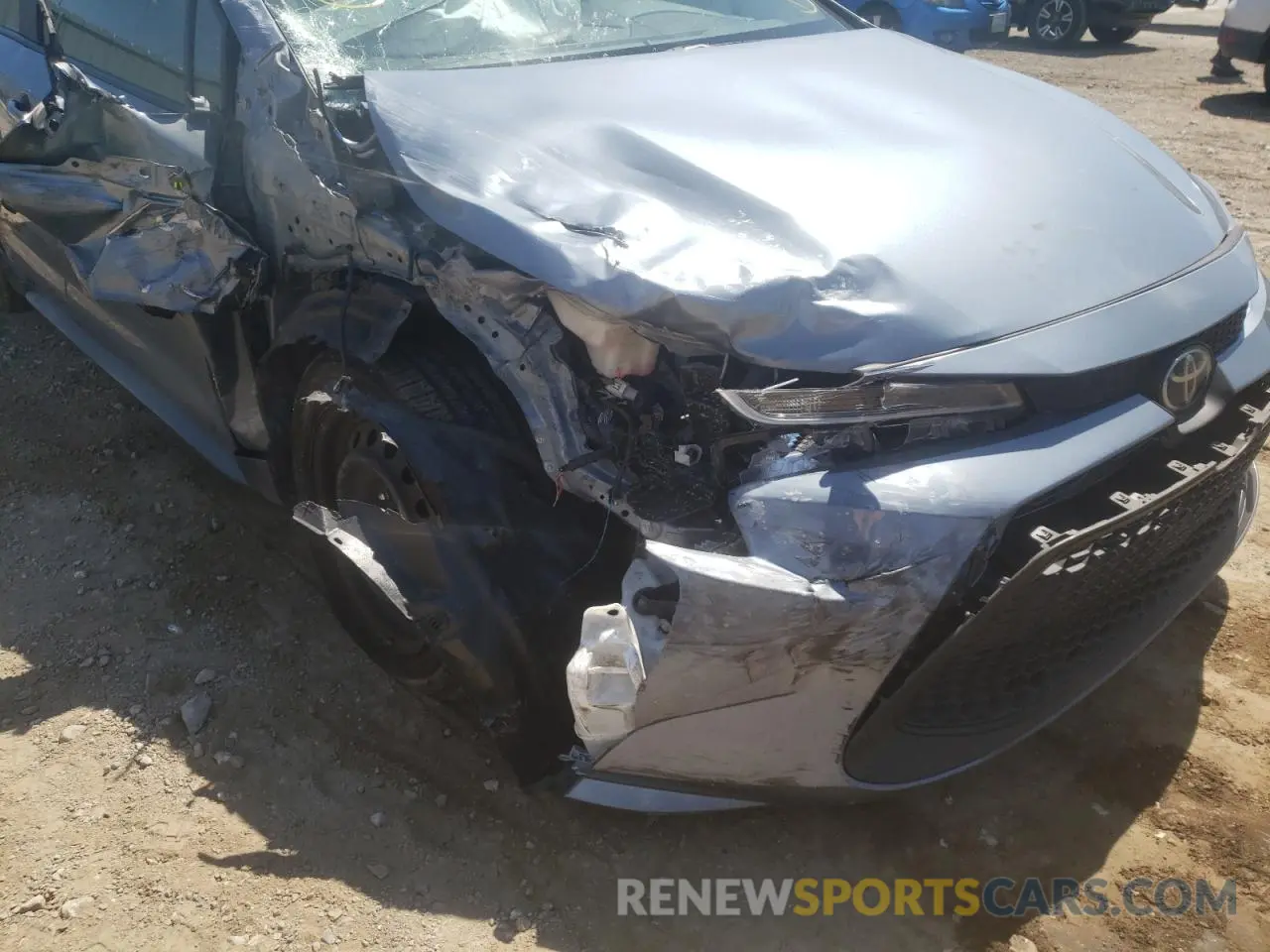 9 Photograph of a damaged car JTDEPRAE2LJ007191 TOYOTA COROLLA 2020