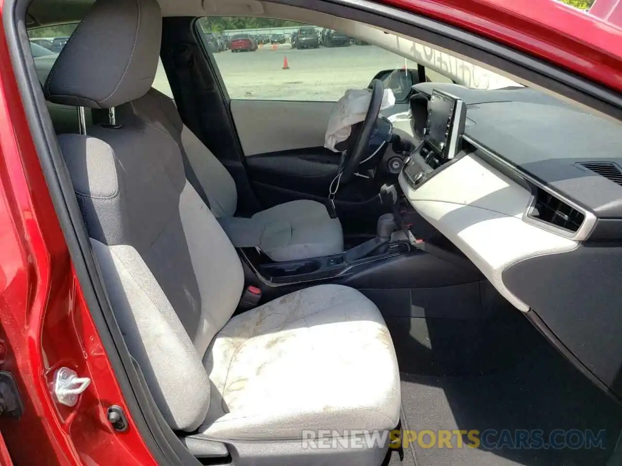 5 Photograph of a damaged car JTDEPRAE2LJ007790 TOYOTA COROLLA 2020