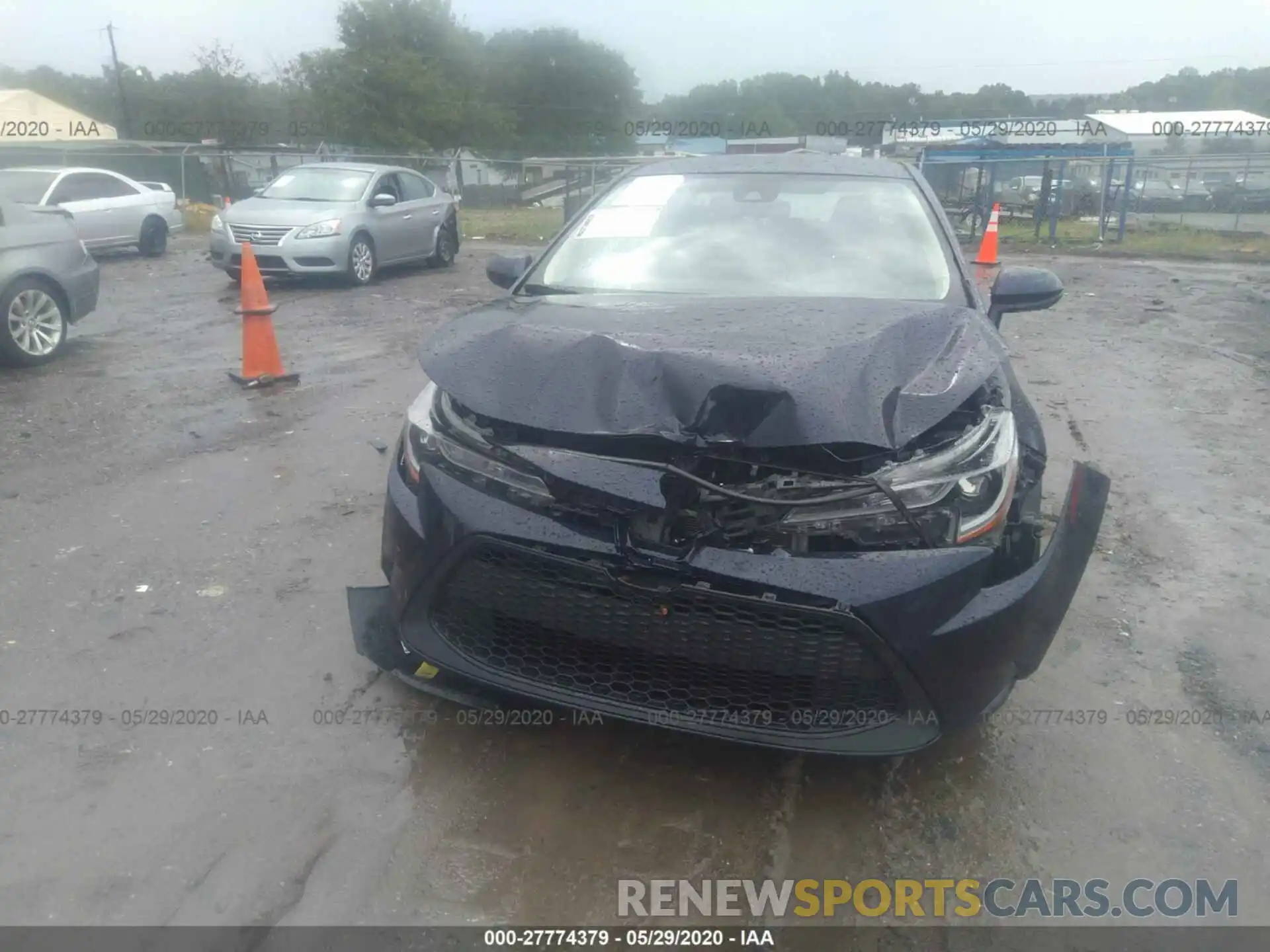 6 Photograph of a damaged car JTDEPRAE2LJ008406 TOYOTA COROLLA 2020