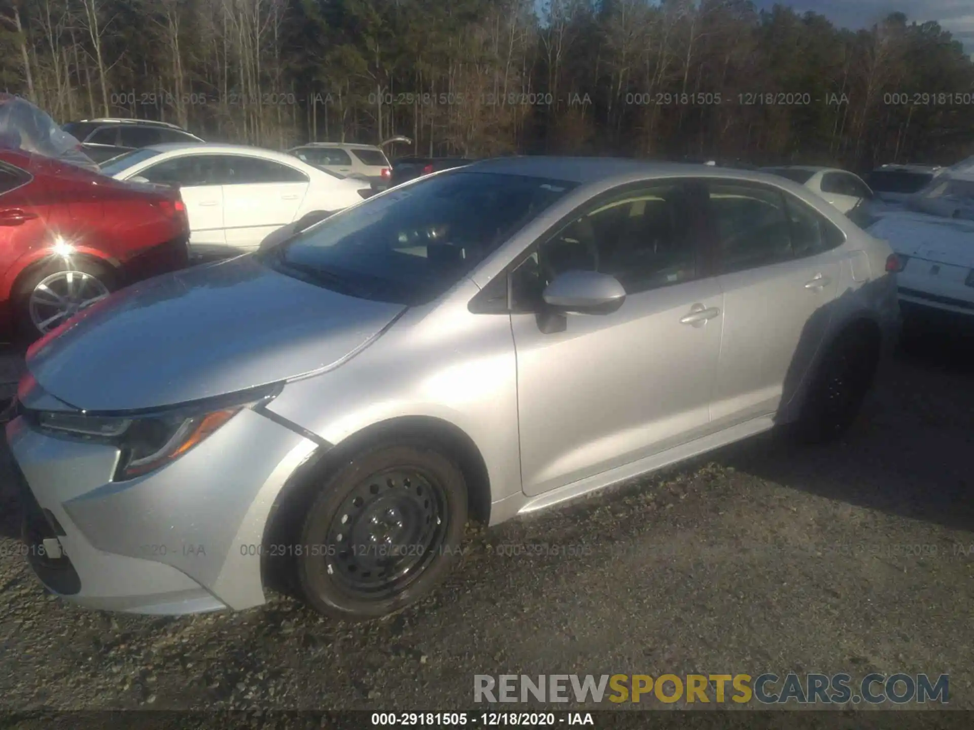 2 Photograph of a damaged car JTDEPRAE2LJ011063 TOYOTA COROLLA 2020