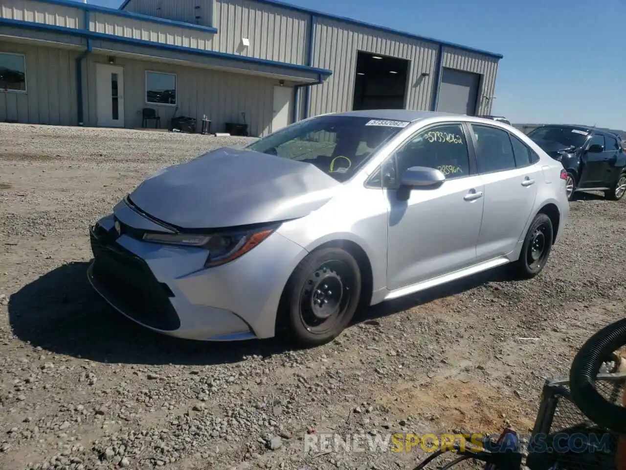 2 Photograph of a damaged car JTDEPRAE2LJ011130 TOYOTA COROLLA 2020