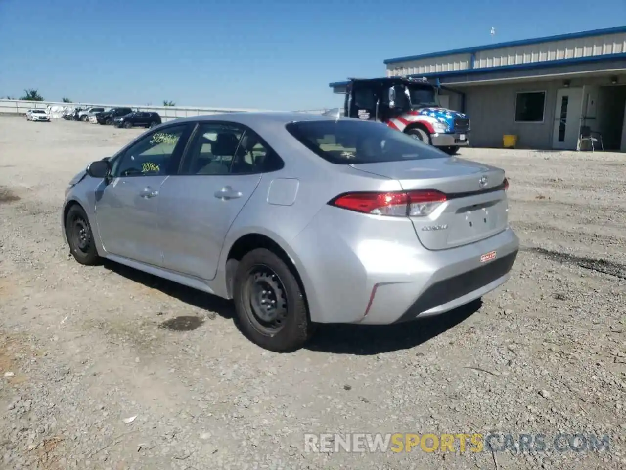 3 Photograph of a damaged car JTDEPRAE2LJ011130 TOYOTA COROLLA 2020