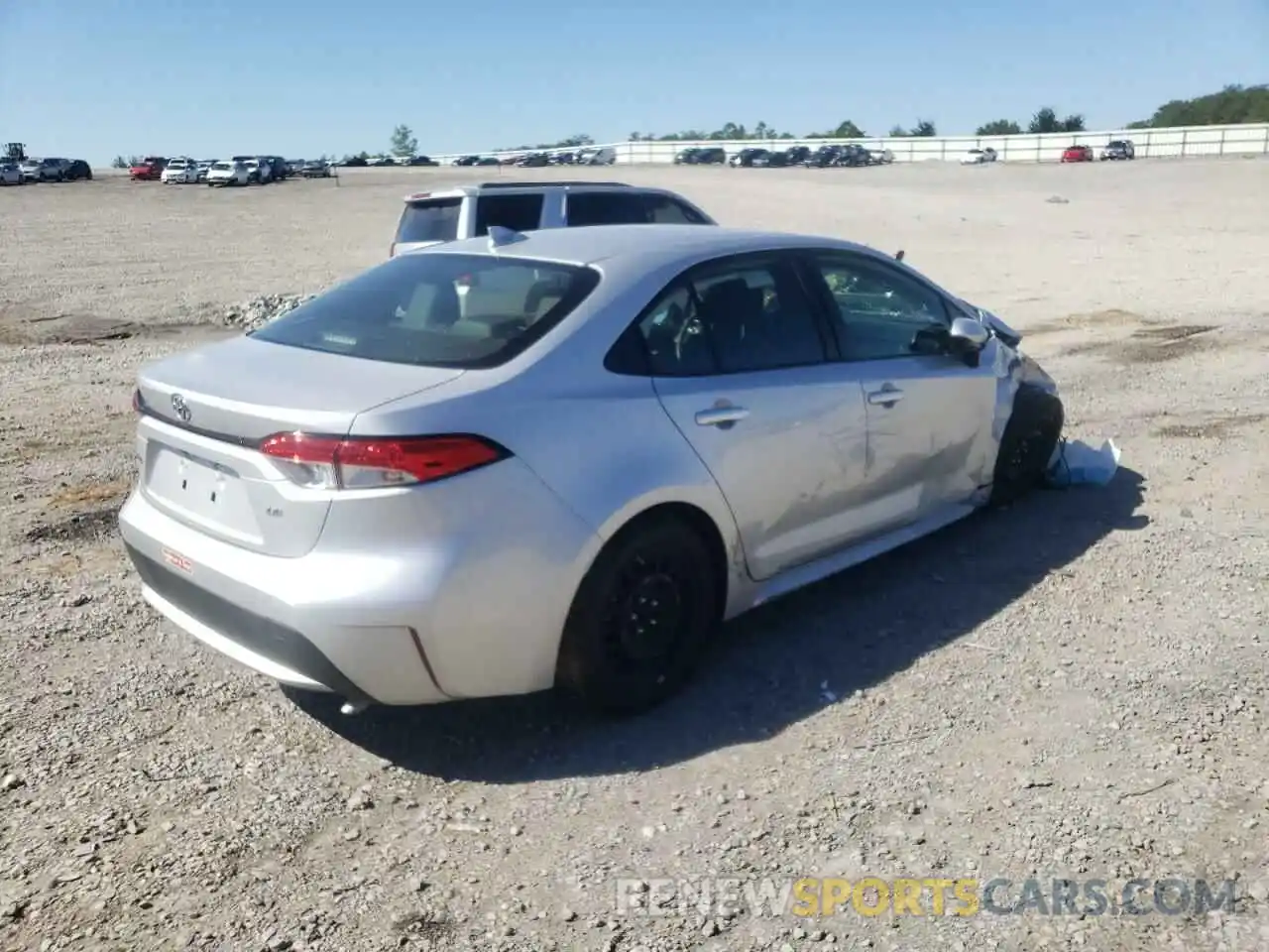 4 Photograph of a damaged car JTDEPRAE2LJ011130 TOYOTA COROLLA 2020