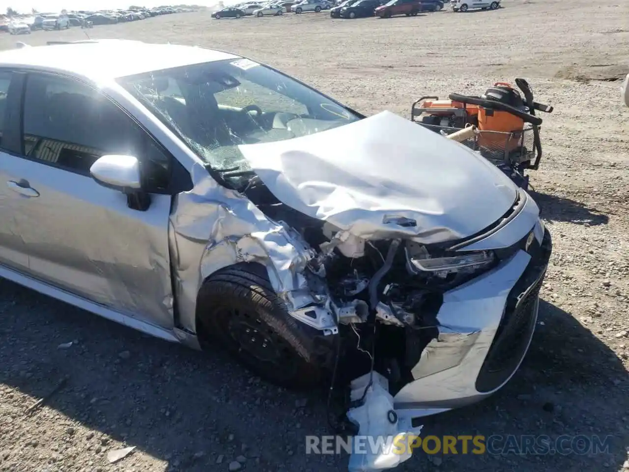 9 Photograph of a damaged car JTDEPRAE2LJ011130 TOYOTA COROLLA 2020