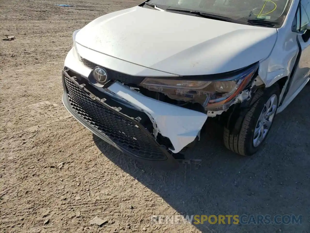 9 Photograph of a damaged car JTDEPRAE2LJ011158 TOYOTA COROLLA 2020