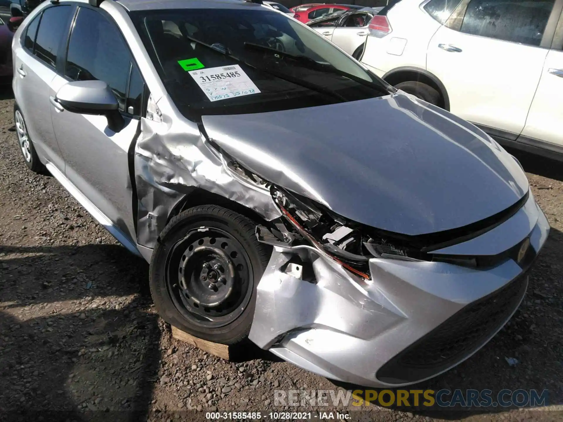 6 Photograph of a damaged car JTDEPRAE2LJ011614 TOYOTA COROLLA 2020