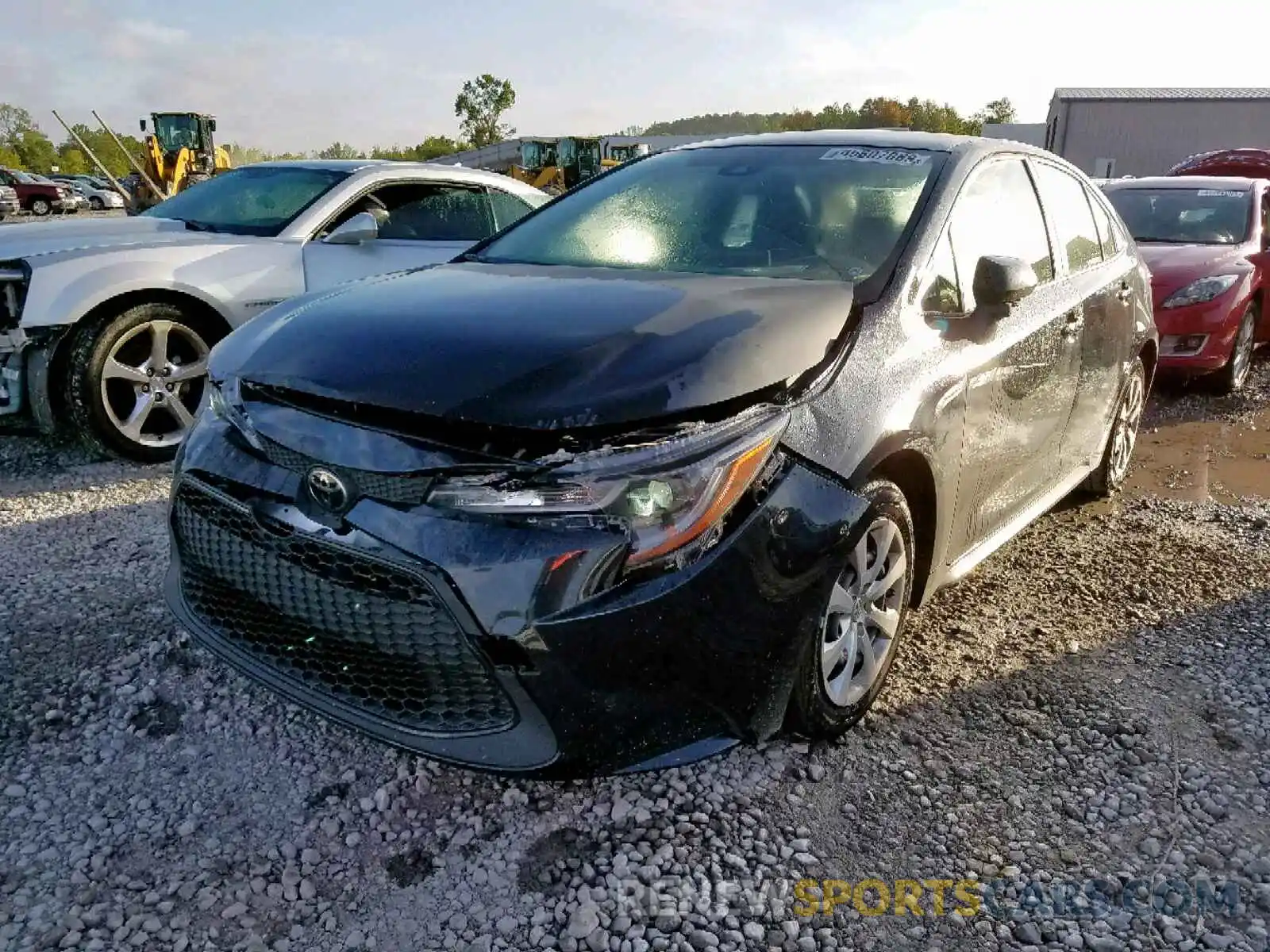 2 Photograph of a damaged car JTDEPRAE2LJ011709 TOYOTA COROLLA 2020