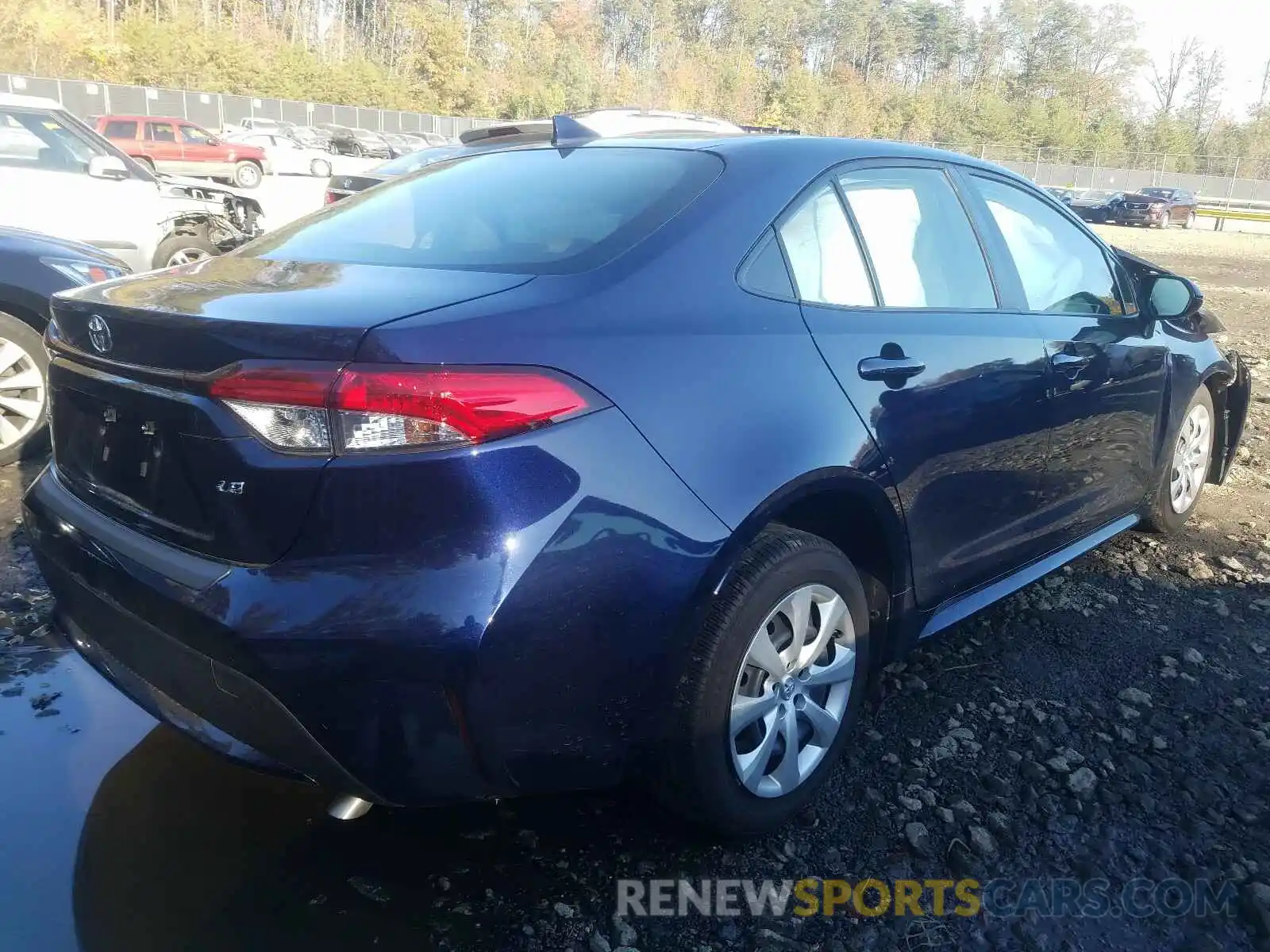 4 Photograph of a damaged car JTDEPRAE2LJ011788 TOYOTA COROLLA 2020