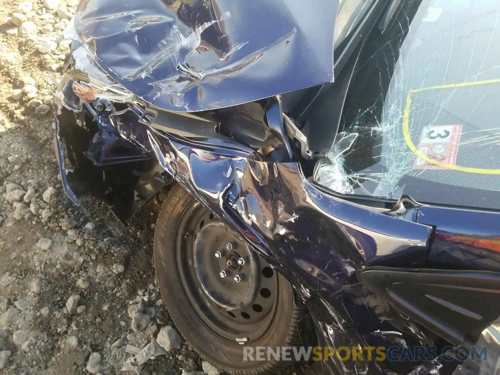 9 Photograph of a damaged car JTDEPRAE2LJ011788 TOYOTA COROLLA 2020