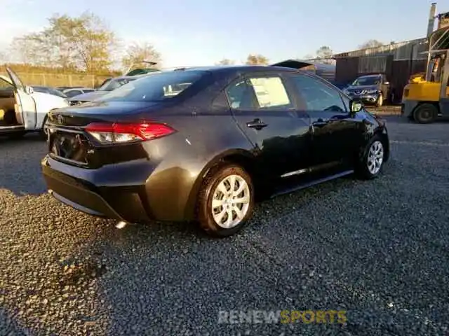 4 Photograph of a damaged car JTDEPRAE2LJ012004 TOYOTA COROLLA 2020