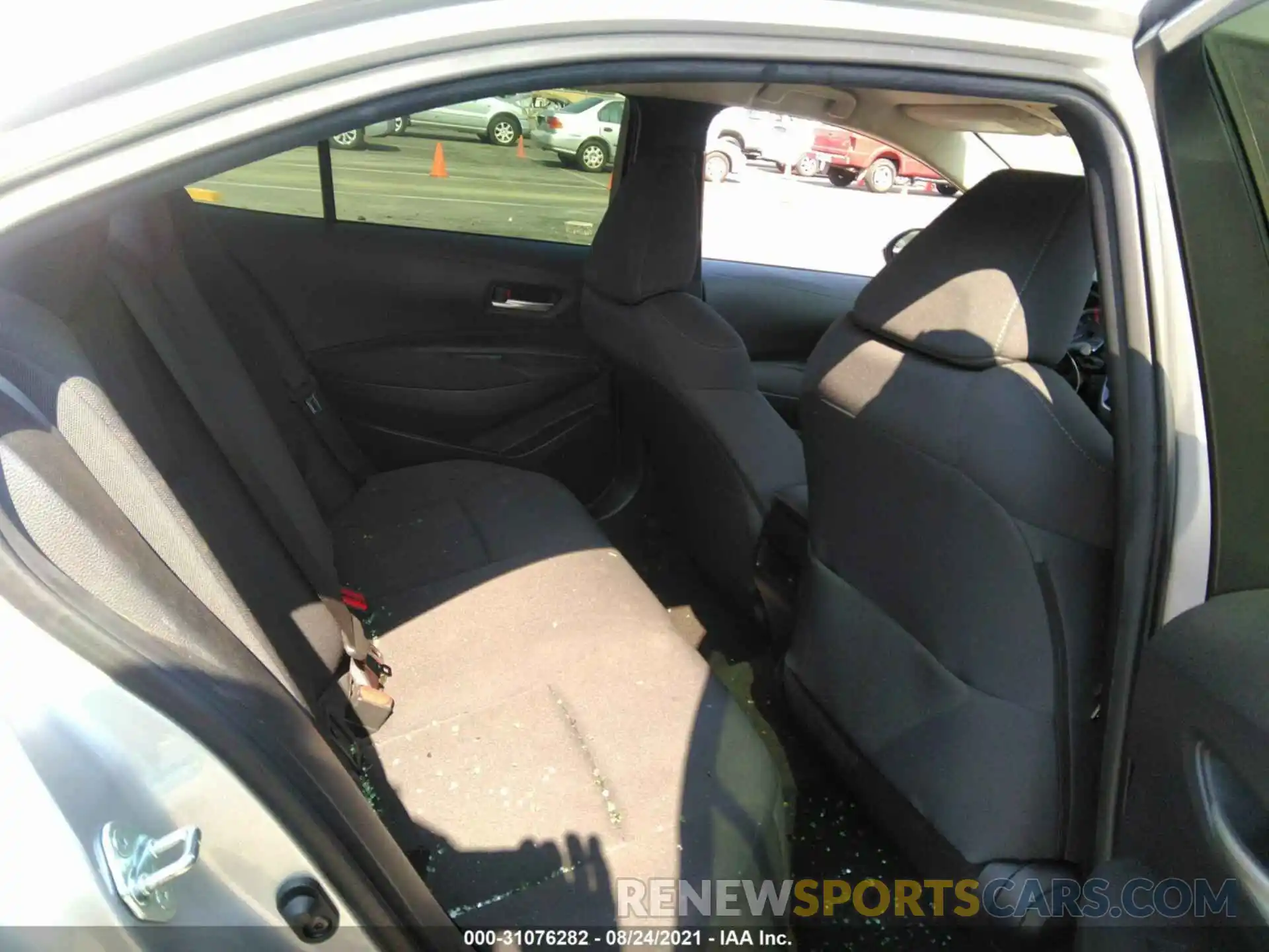 8 Photograph of a damaged car JTDEPRAE2LJ012231 TOYOTA COROLLA 2020