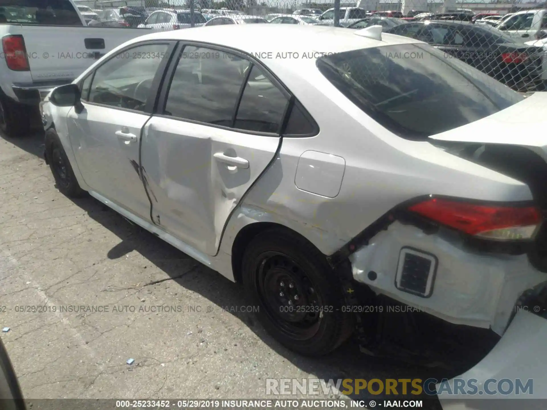 6 Photograph of a damaged car JTDEPRAE2LJ013136 TOYOTA COROLLA 2020