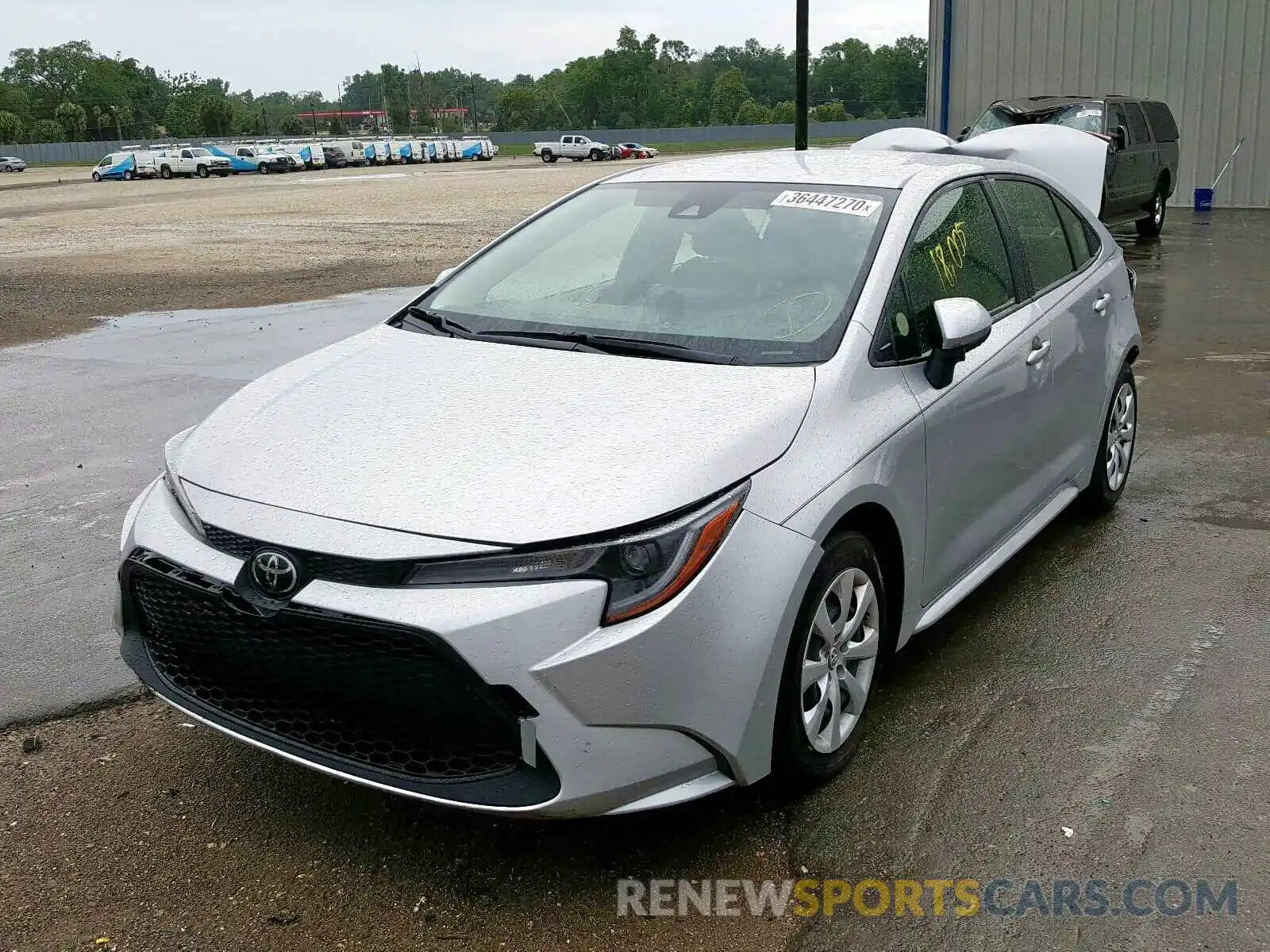 2 Photograph of a damaged car JTDEPRAE2LJ014058 TOYOTA COROLLA 2020