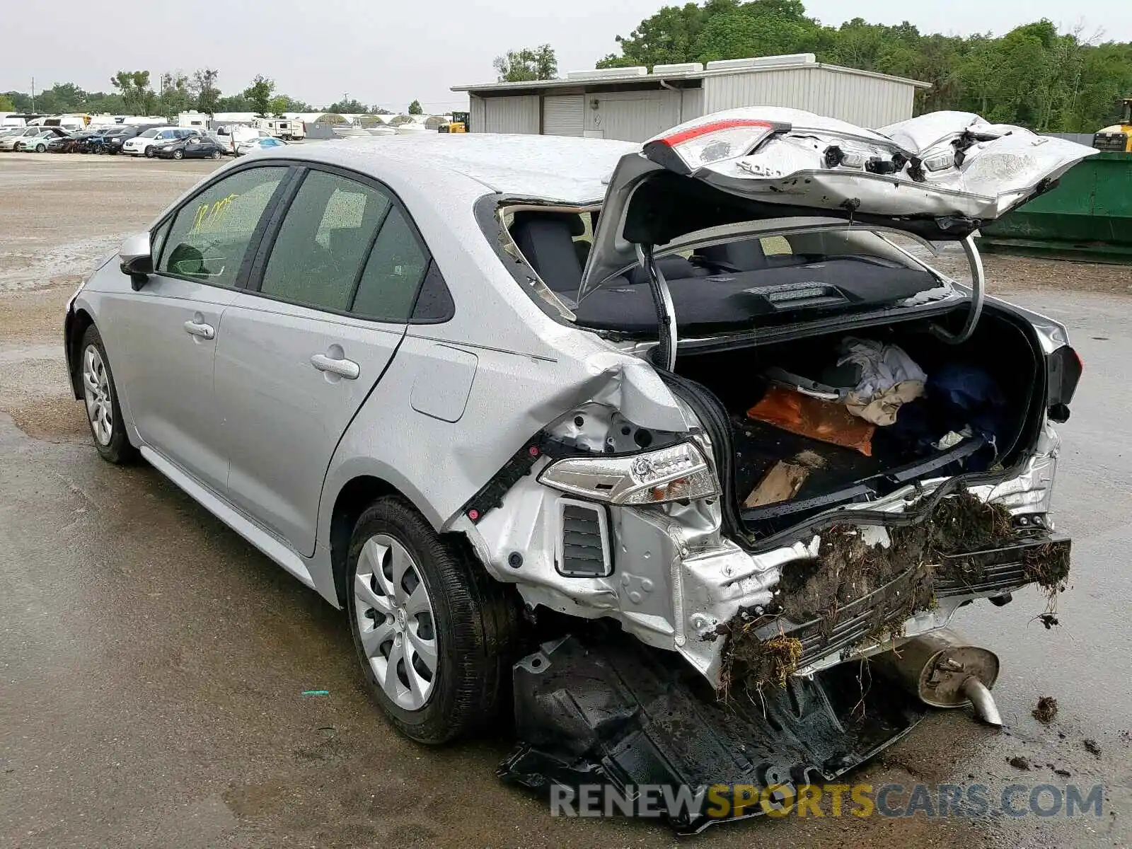 3 Photograph of a damaged car JTDEPRAE2LJ014058 TOYOTA COROLLA 2020