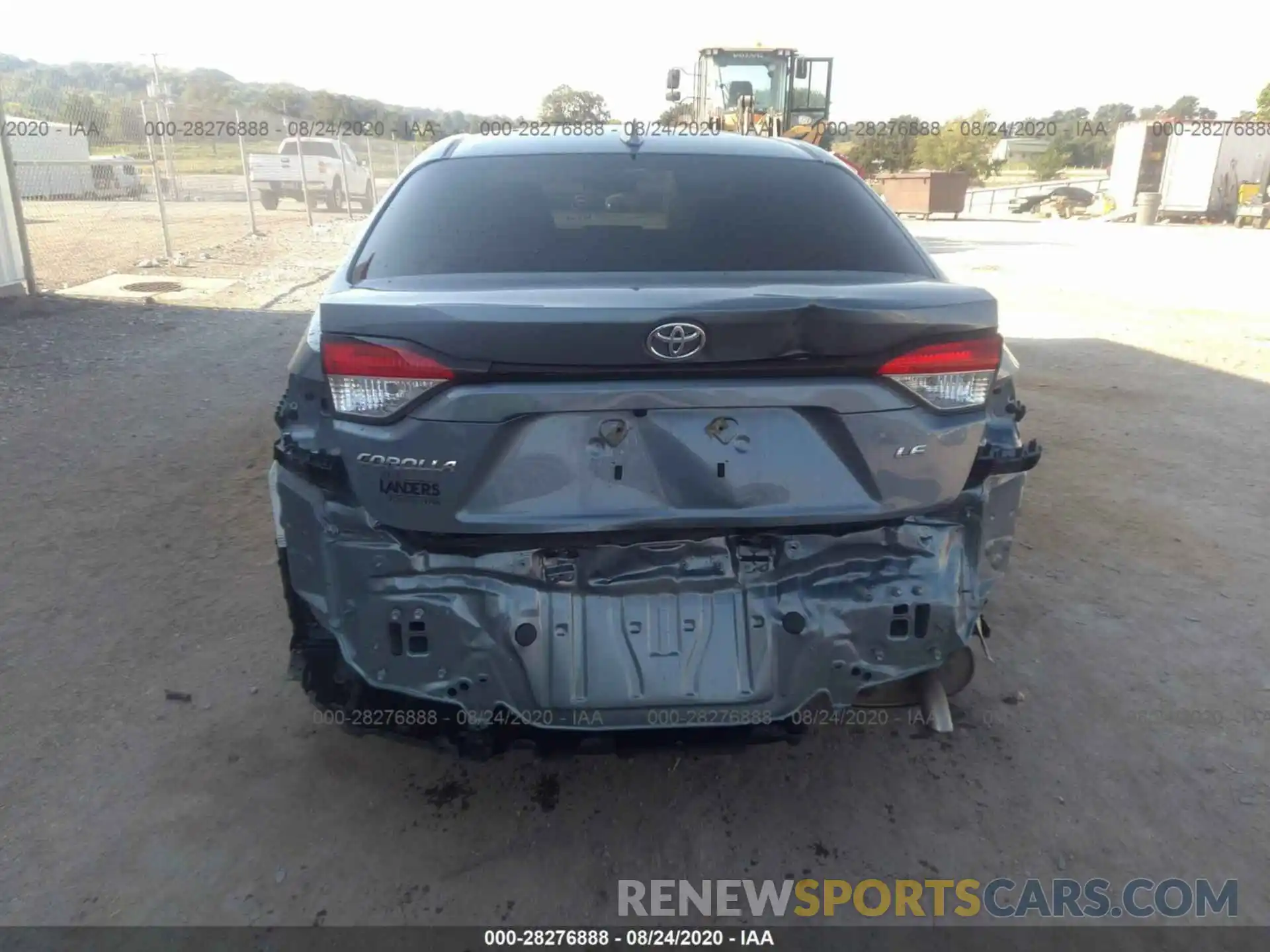 6 Photograph of a damaged car JTDEPRAE2LJ014609 TOYOTA COROLLA 2020