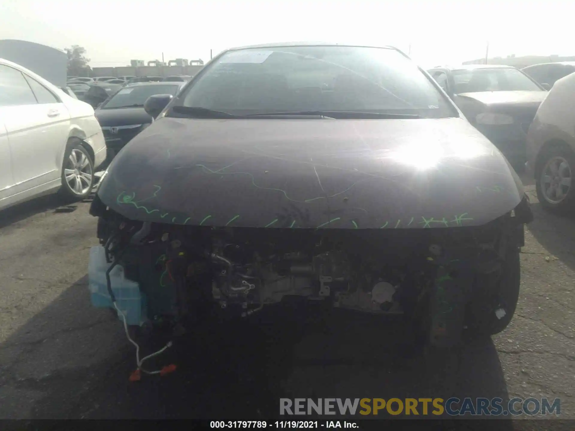 6 Photograph of a damaged car JTDEPRAE2LJ014688 TOYOTA COROLLA 2020