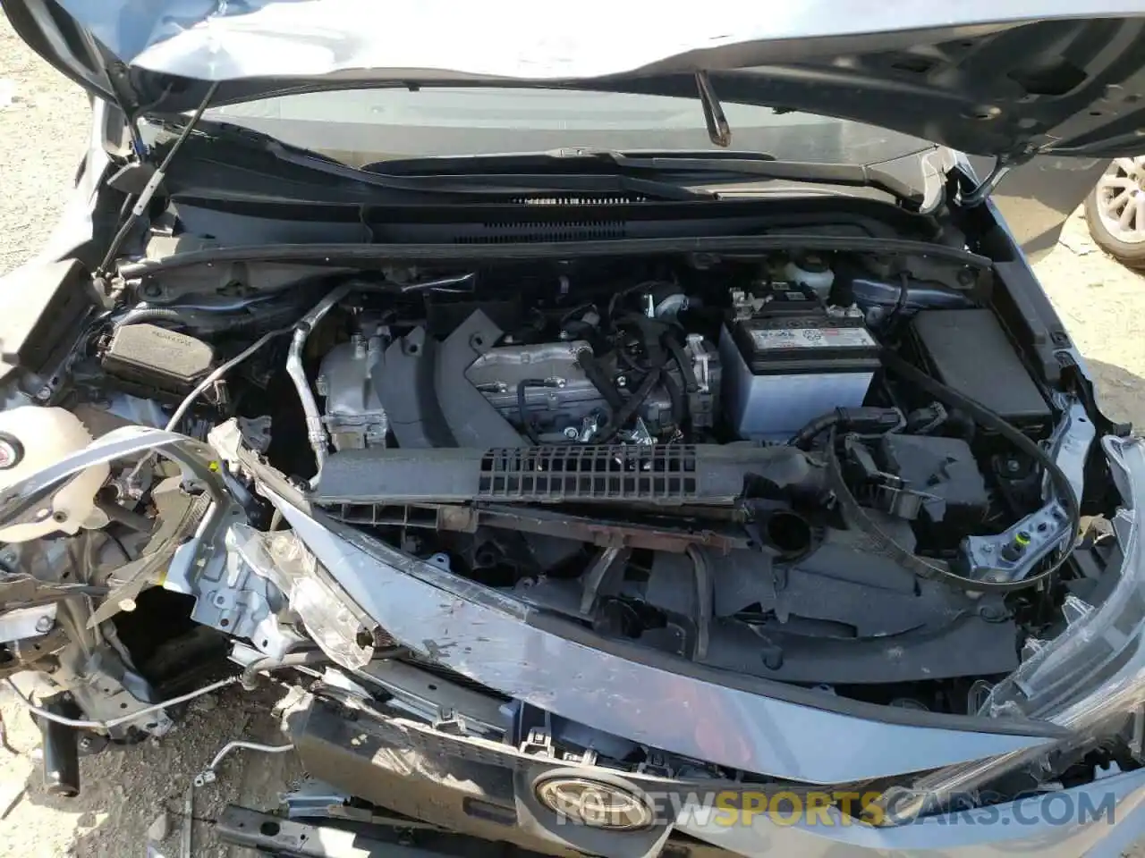 7 Photograph of a damaged car JTDEPRAE2LJ016537 TOYOTA COROLLA 2020