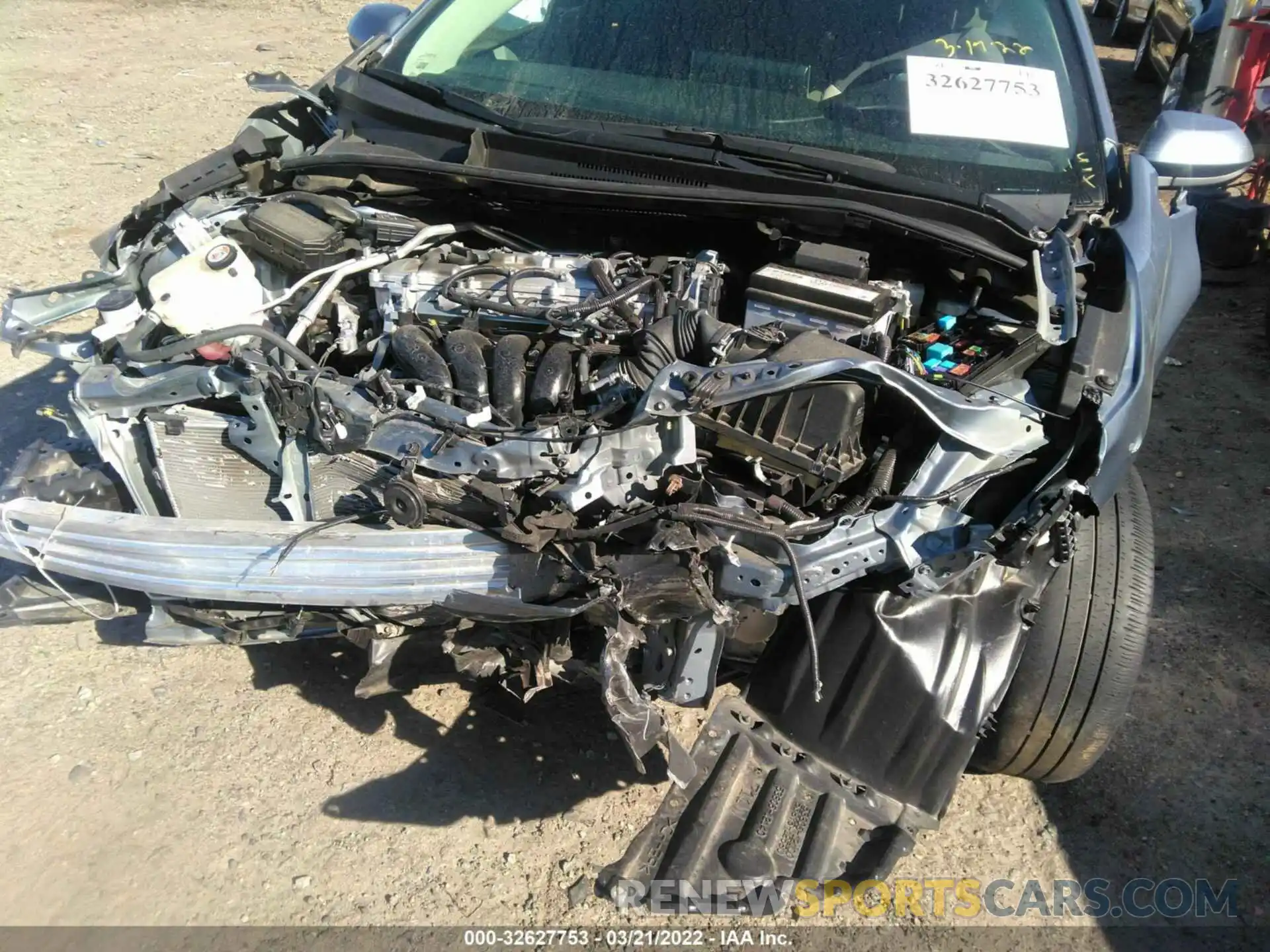 6 Photograph of a damaged car JTDEPRAE2LJ016750 TOYOTA COROLLA 2020