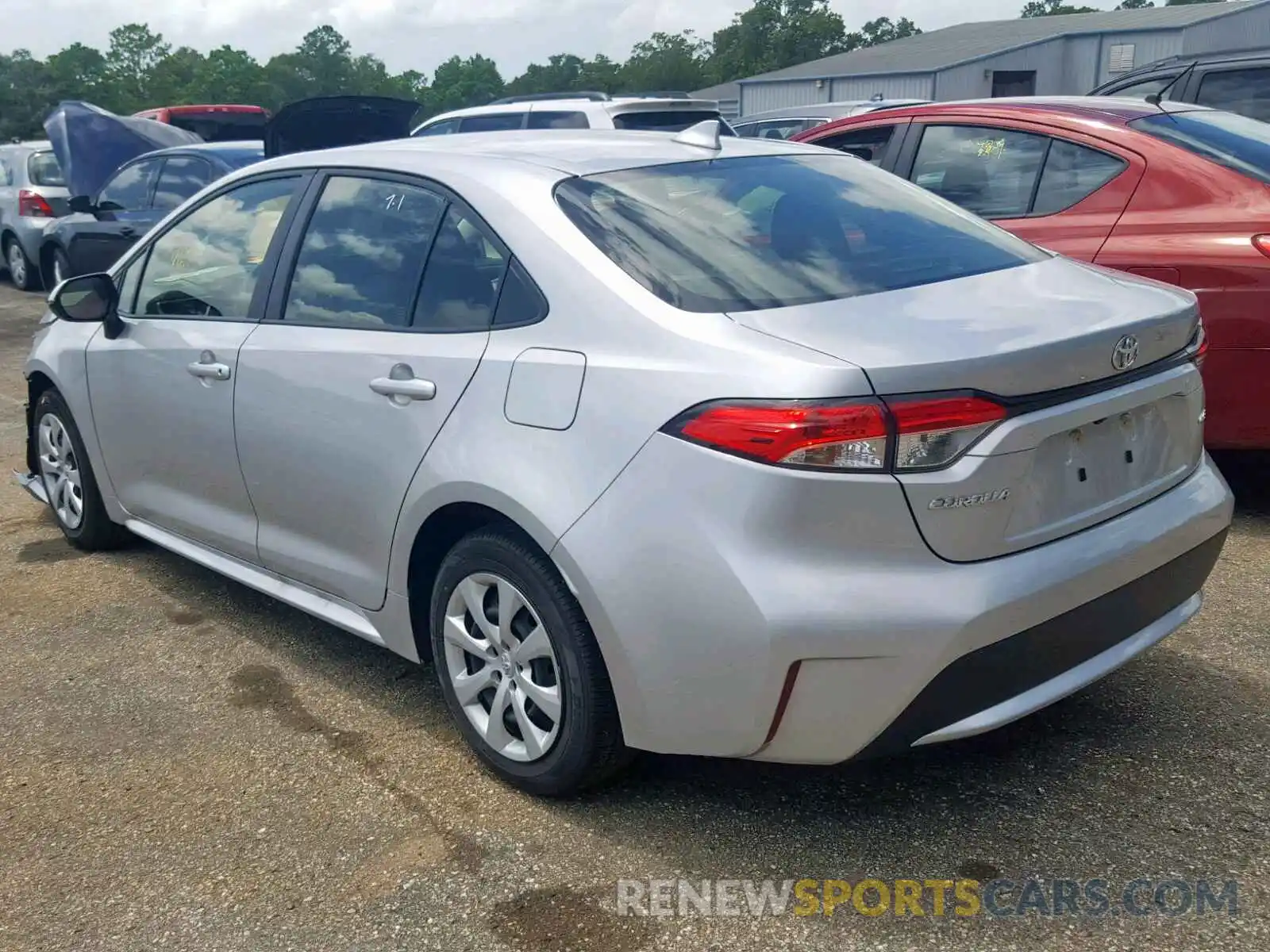 3 Photograph of a damaged car JTDEPRAE2LJ017557 TOYOTA COROLLA 2020