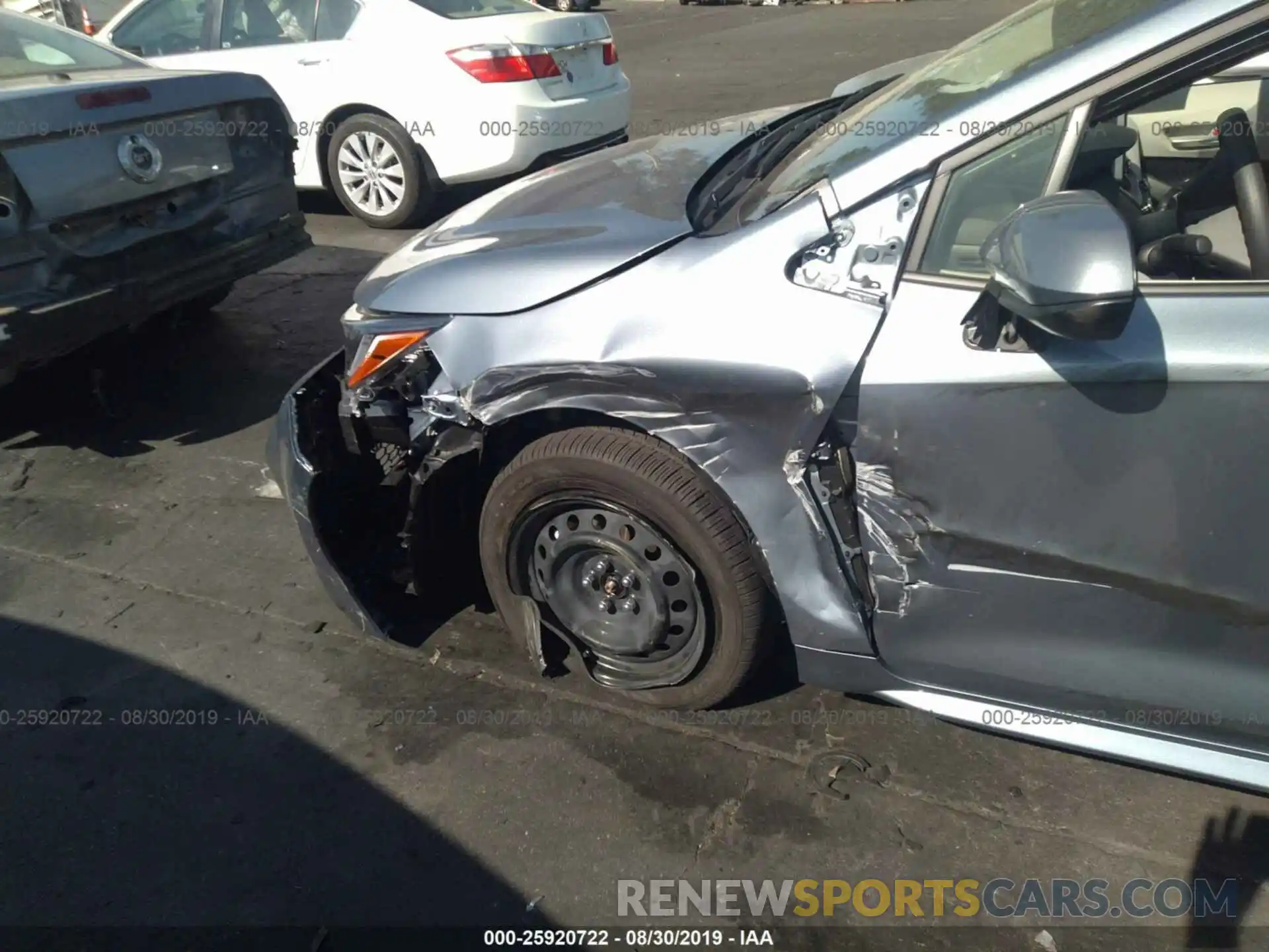 6 Photograph of a damaged car JTDEPRAE2LJ018269 TOYOTA COROLLA 2020