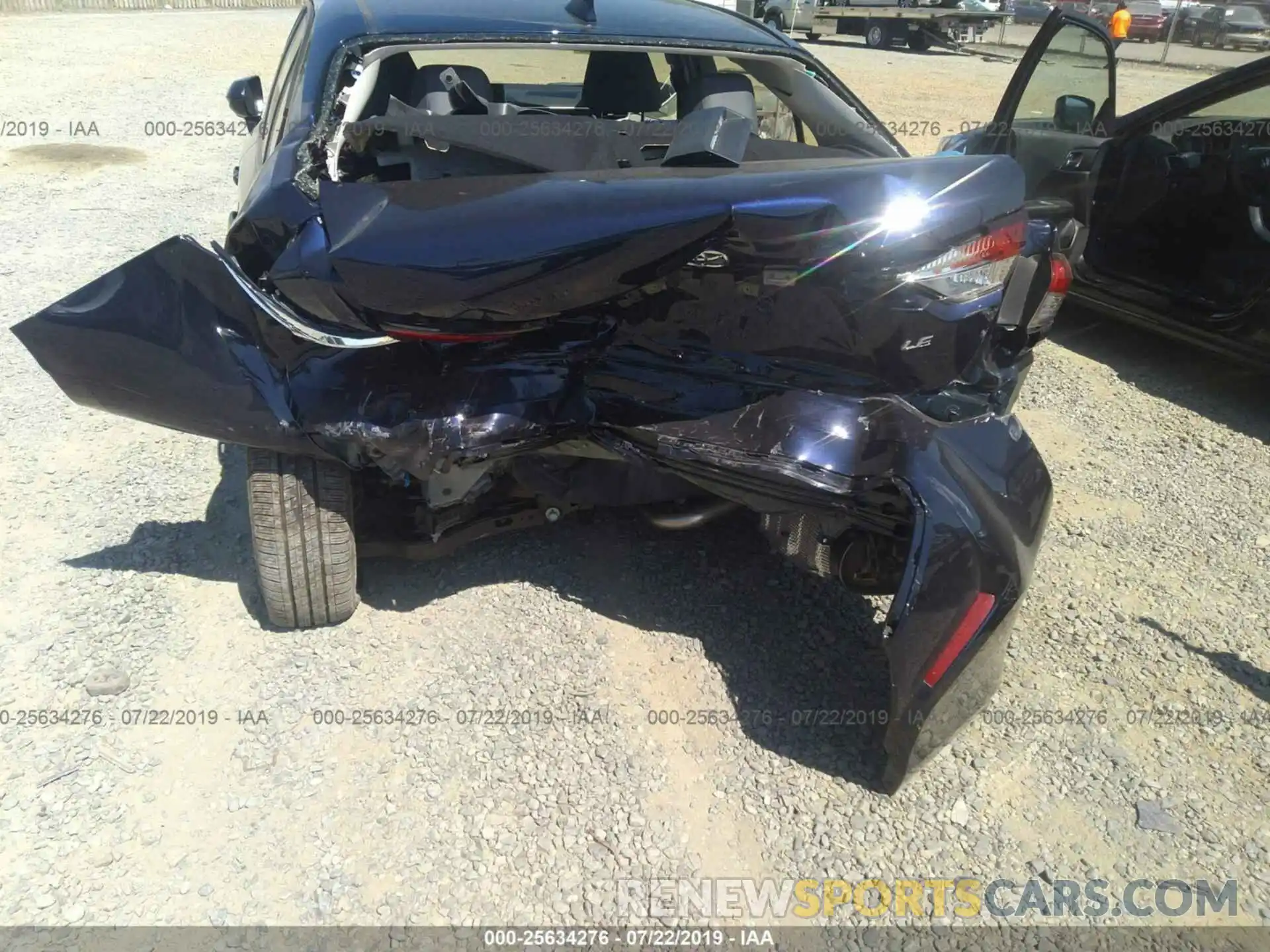 6 Photograph of a damaged car JTDEPRAE2LJ018529 TOYOTA COROLLA 2020