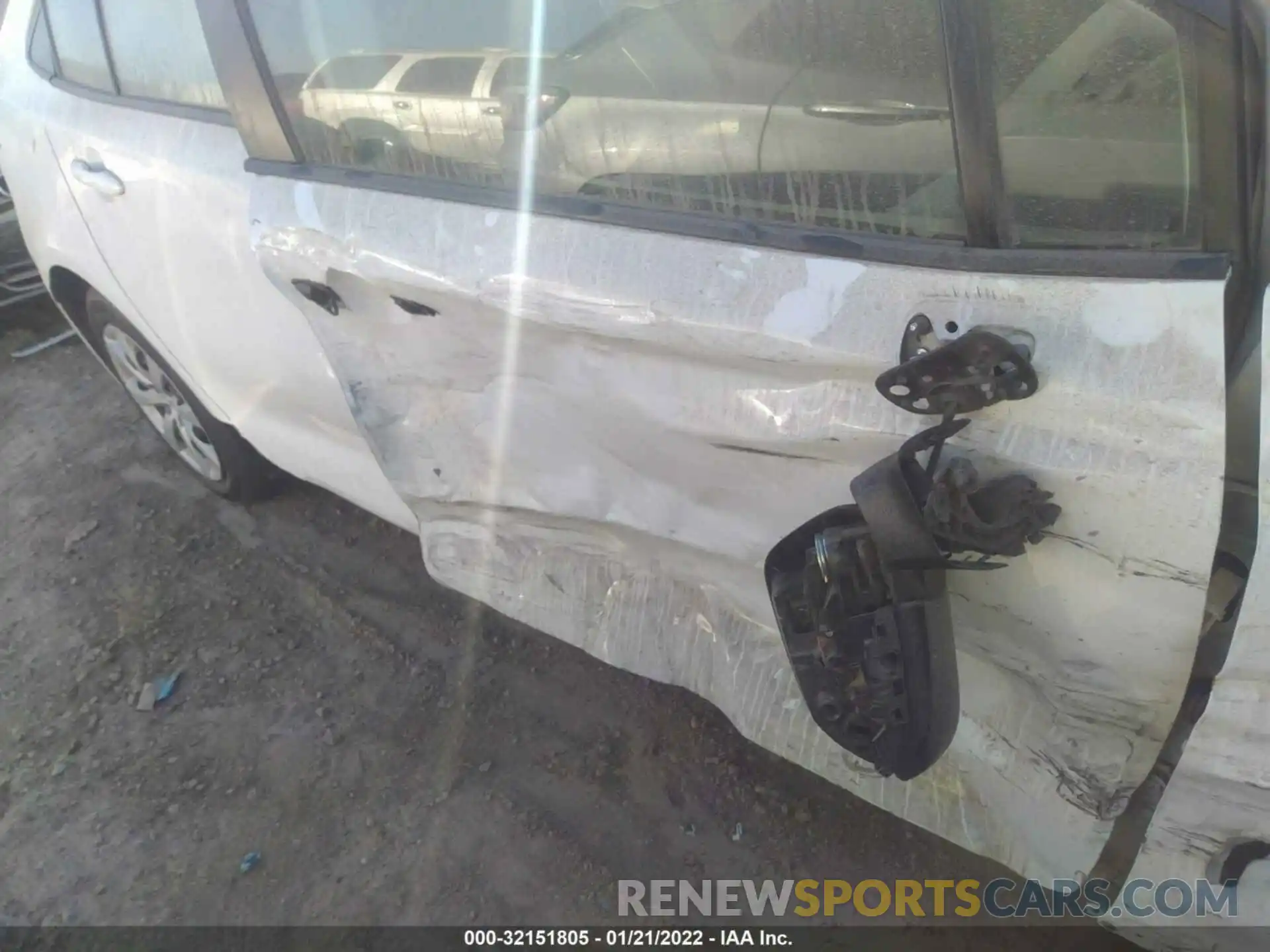 6 Photograph of a damaged car JTDEPRAE2LJ018773 TOYOTA COROLLA 2020