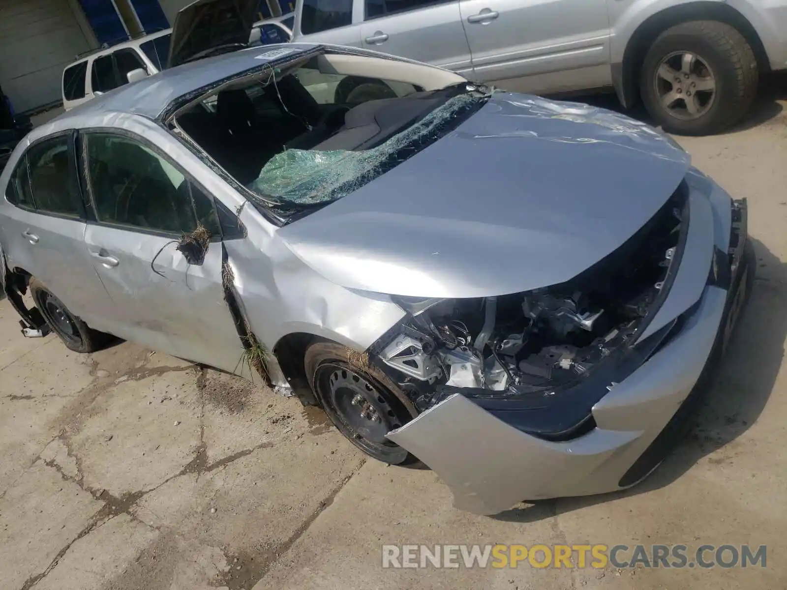 9 Photograph of a damaged car JTDEPRAE2LJ019373 TOYOTA COROLLA 2020