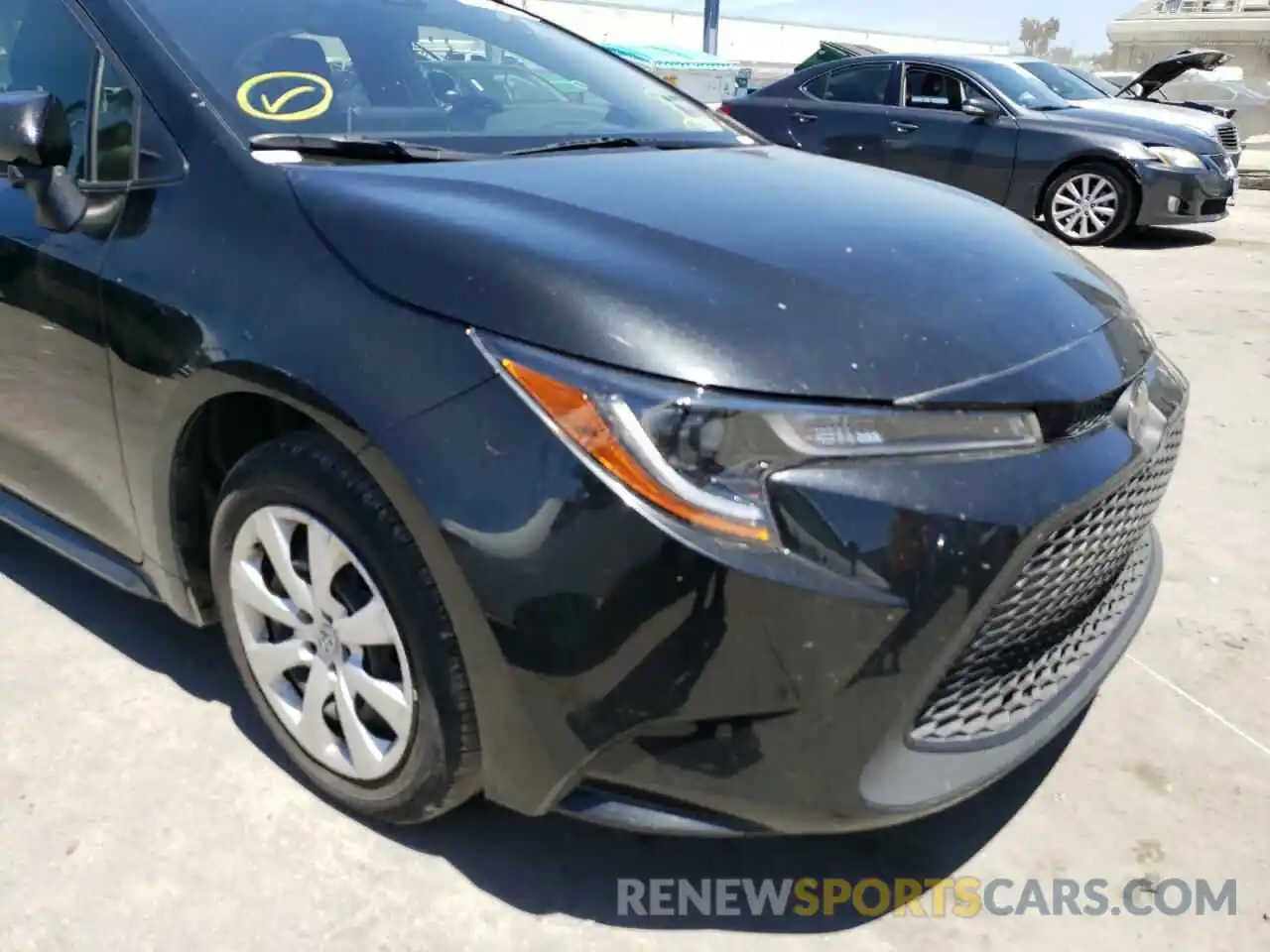 9 Photograph of a damaged car JTDEPRAE2LJ019499 TOYOTA COROLLA 2020