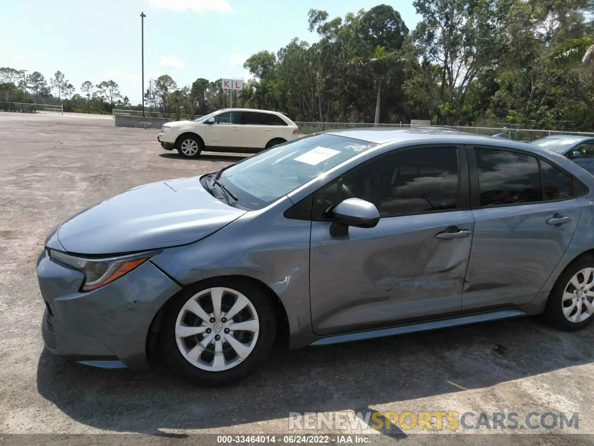 6 Photograph of a damaged car JTDEPRAE2LJ019714 TOYOTA COROLLA 2020