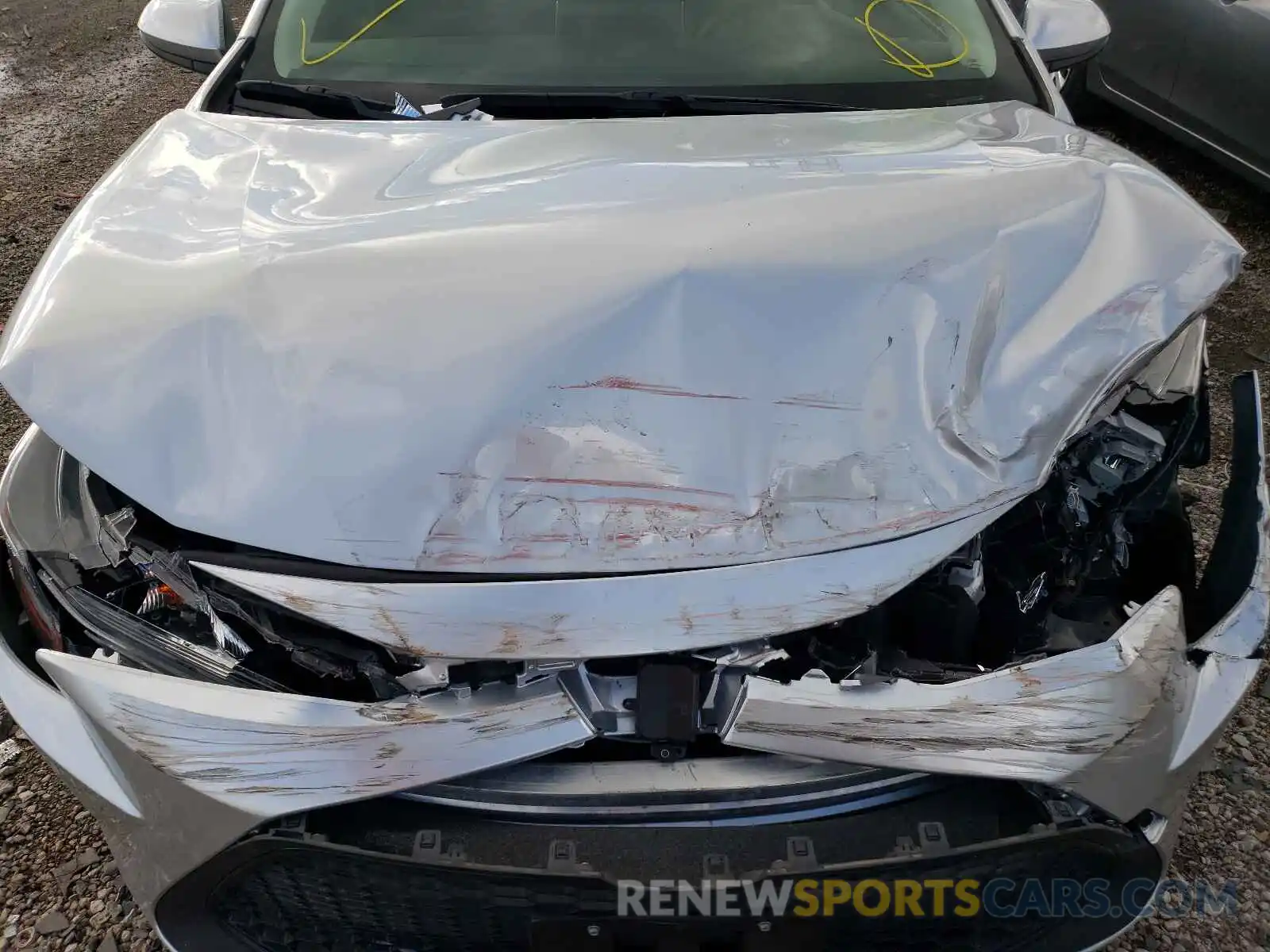 7 Photograph of a damaged car JTDEPRAE2LJ020197 TOYOTA COROLLA 2020